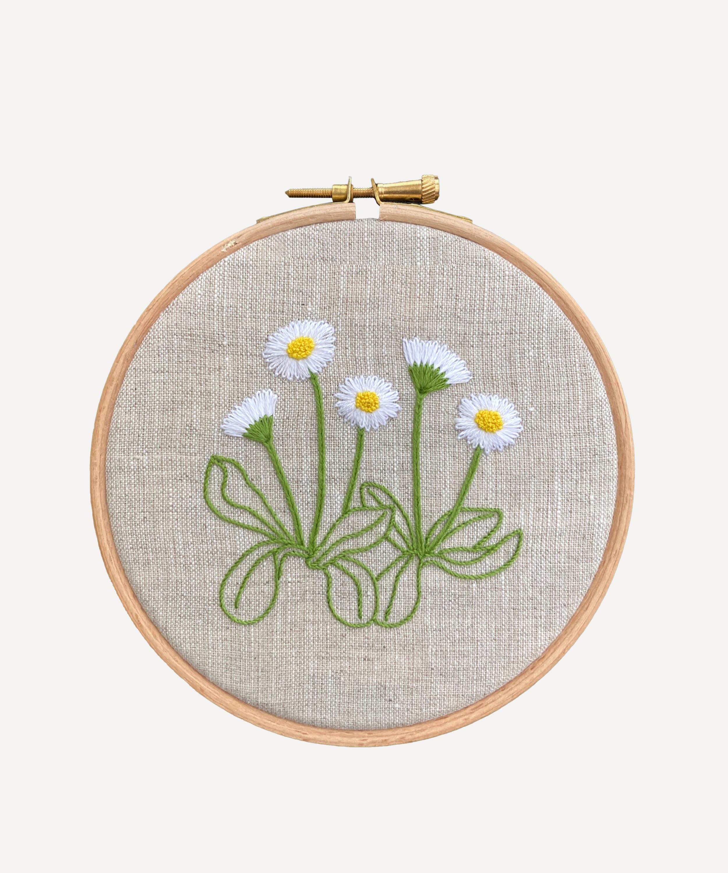Royal School of Needlework - April Daisy Embroidery Kit