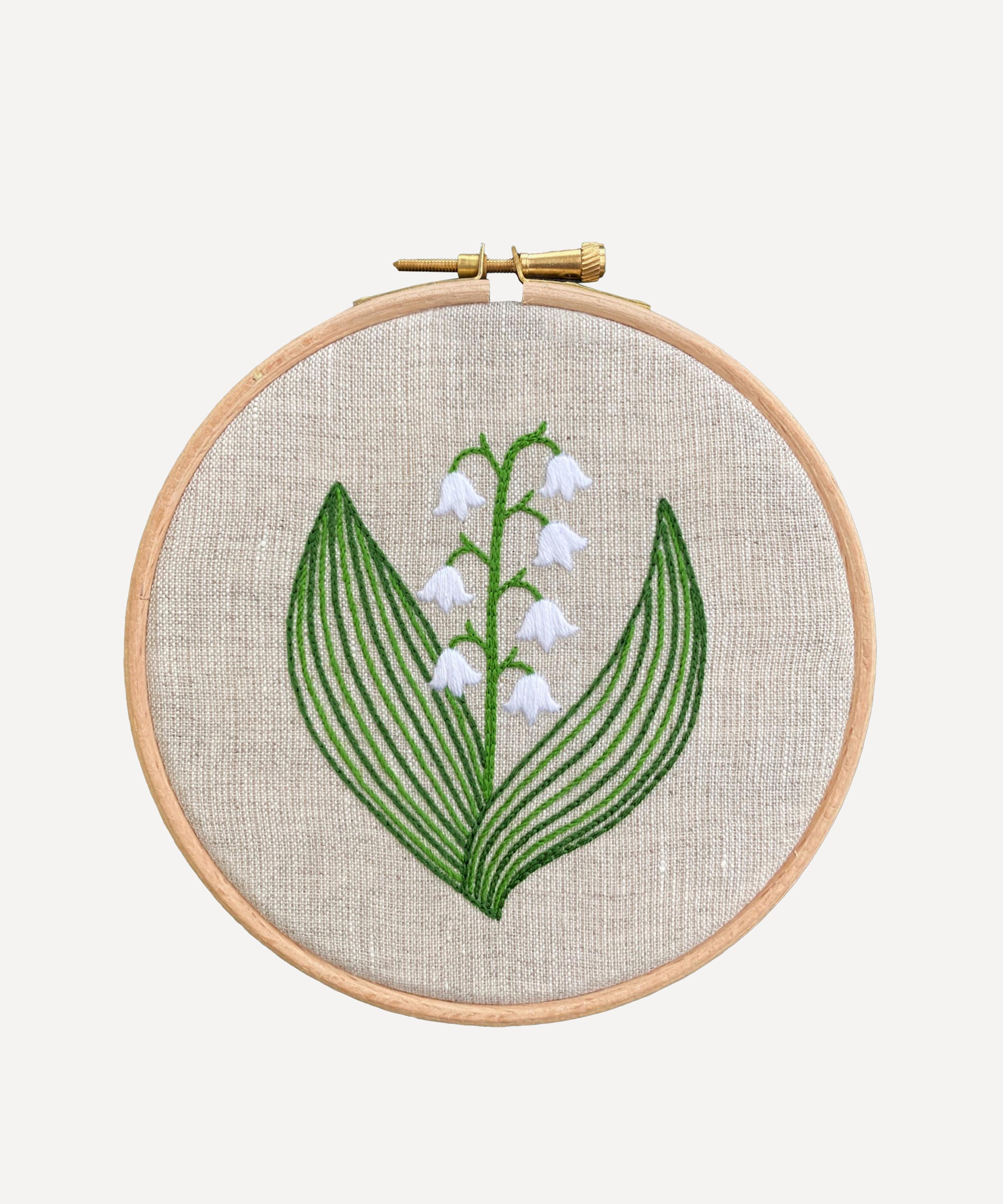 Royal School of Needlework - May Lily of the Valley Embroidery Kit
