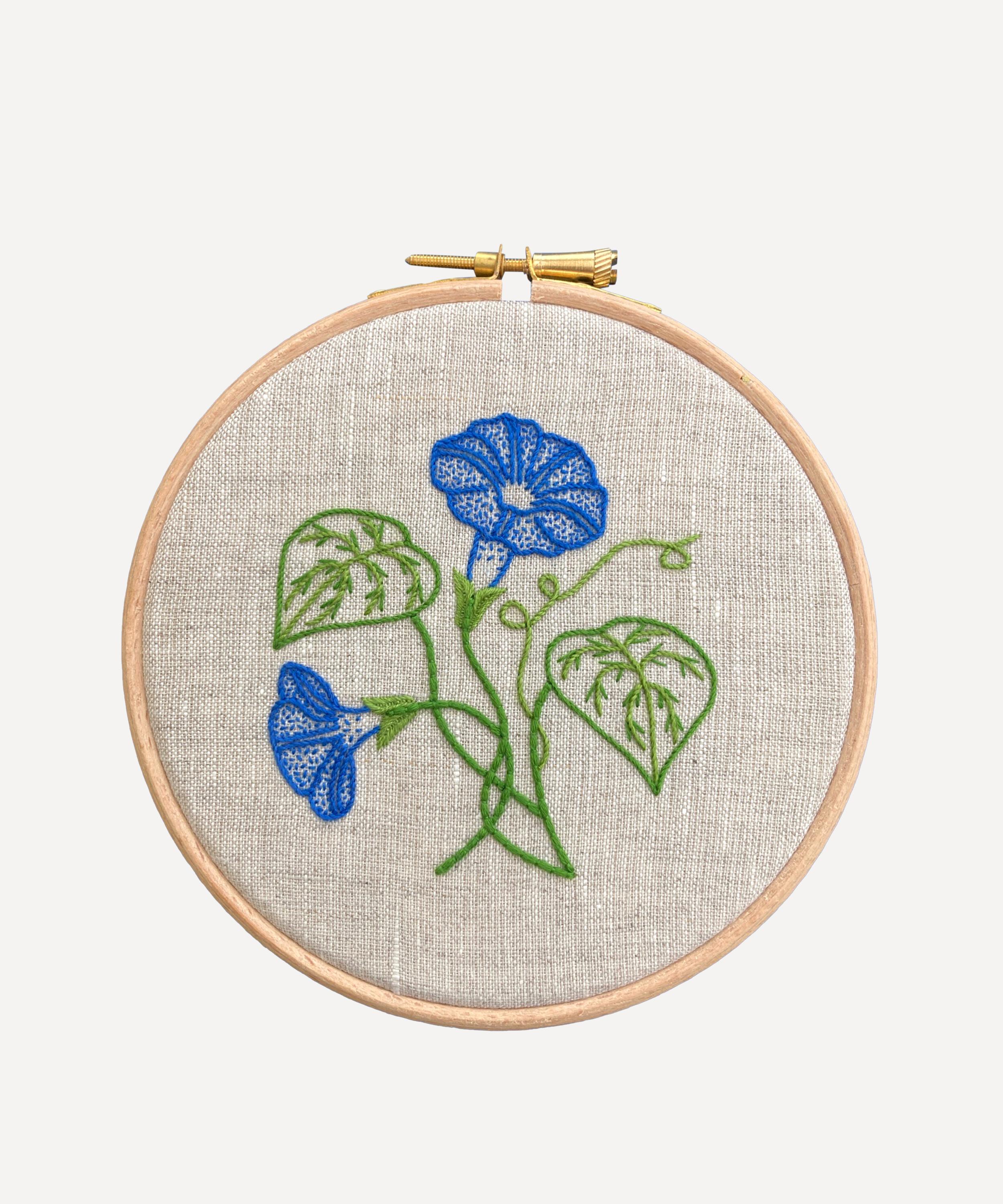 Royal School of Needlework - September Morning Glory Embroidery Kit