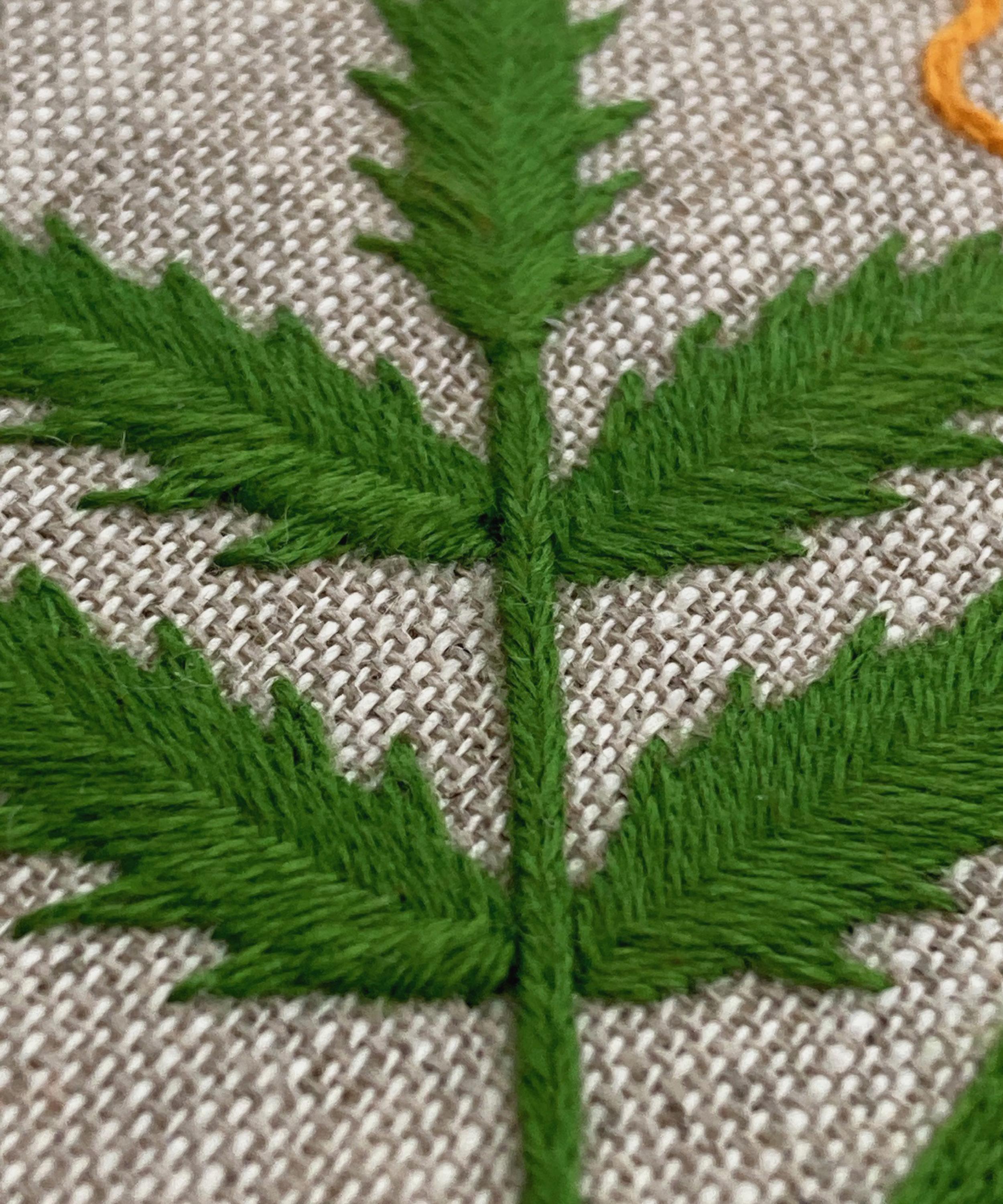 Royal School of Needlework - October Marigold Embroidery Kit image number 3