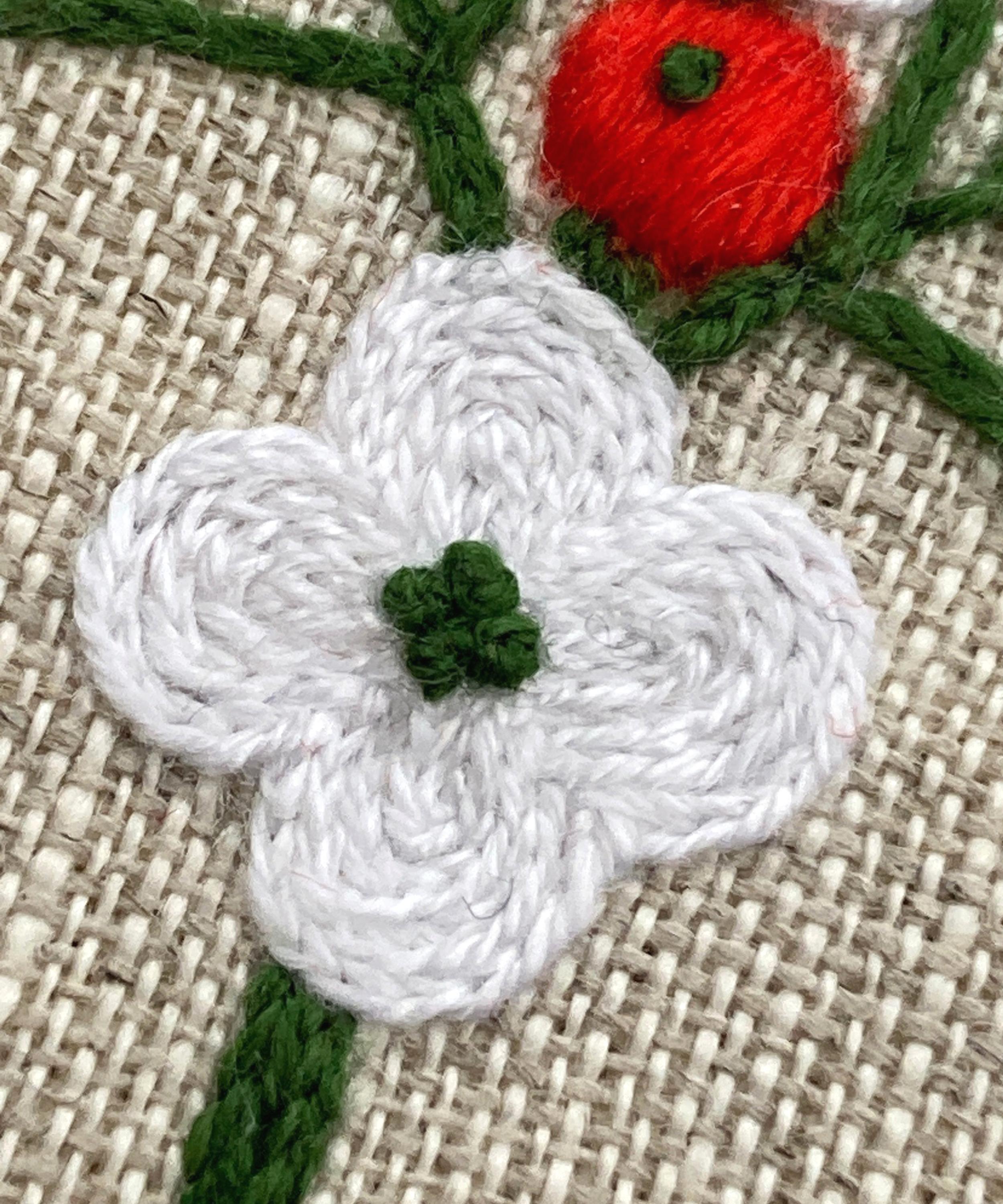 Royal School of Needlework - December Holly Embroidery Kit image number 4