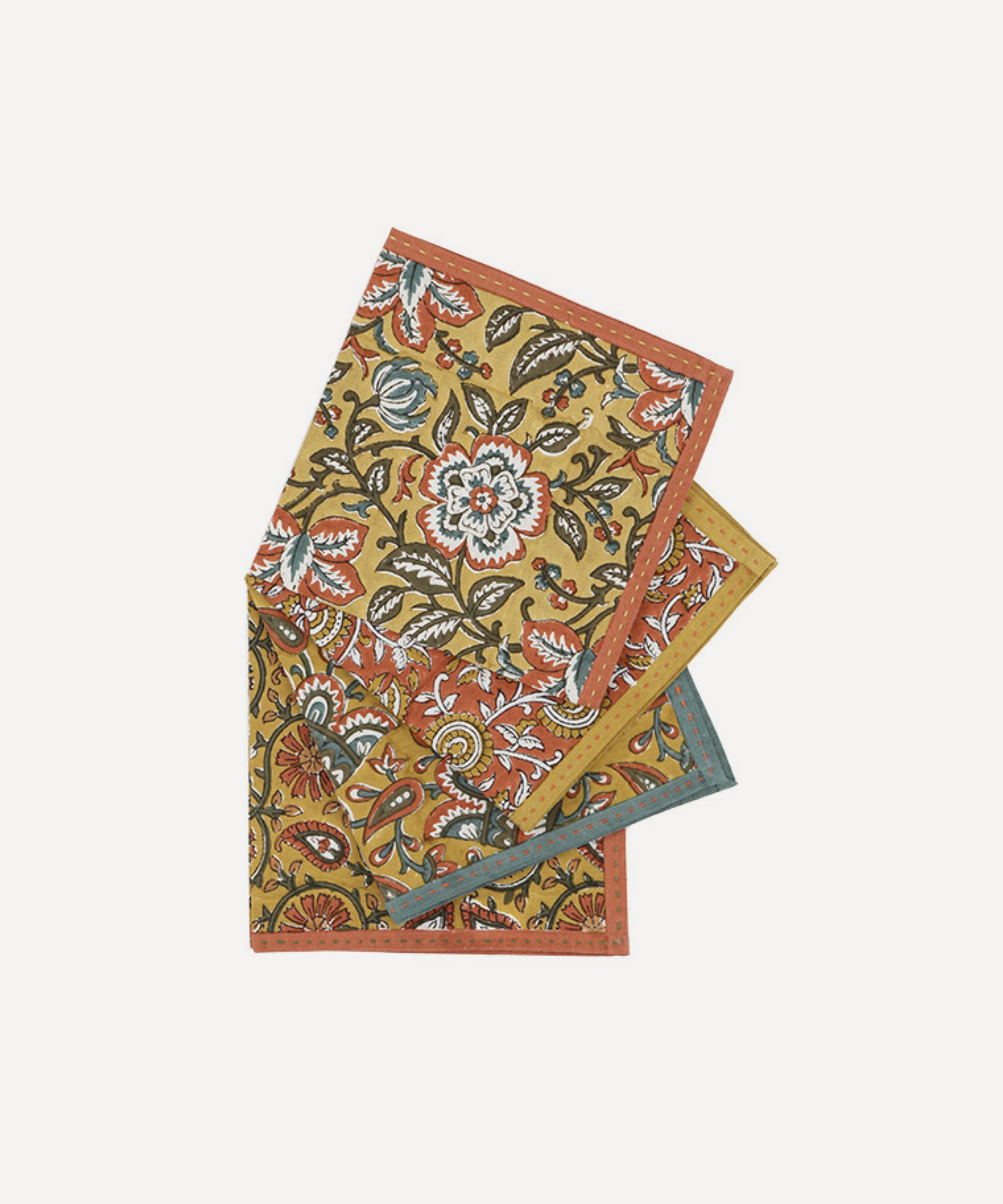Caravane - Bageecha Napkins Set of 4