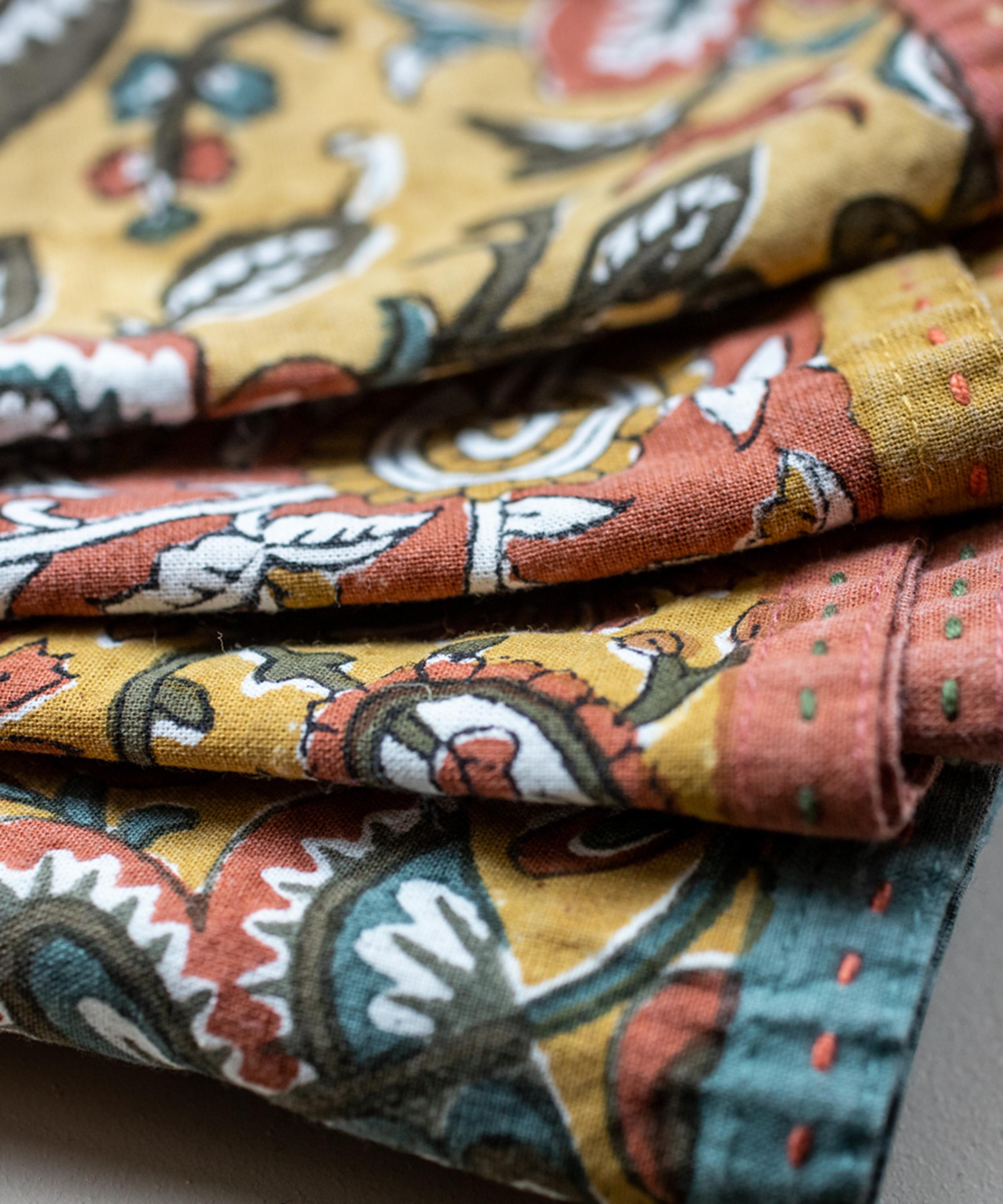 Caravane - Bageecha Napkins Set of 4 image number 2