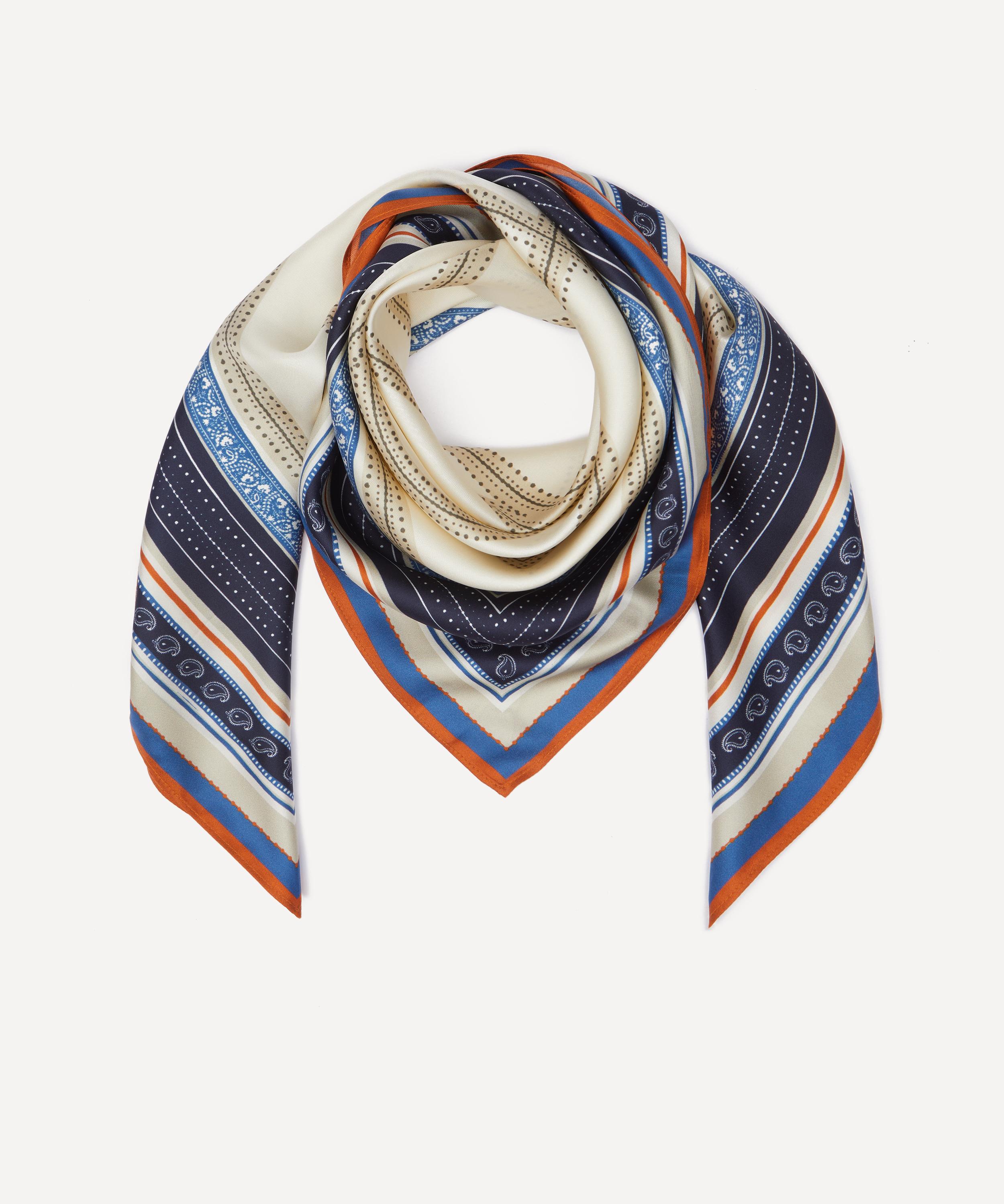 Toteme - Collector Monogram Silk Scarf image number 1