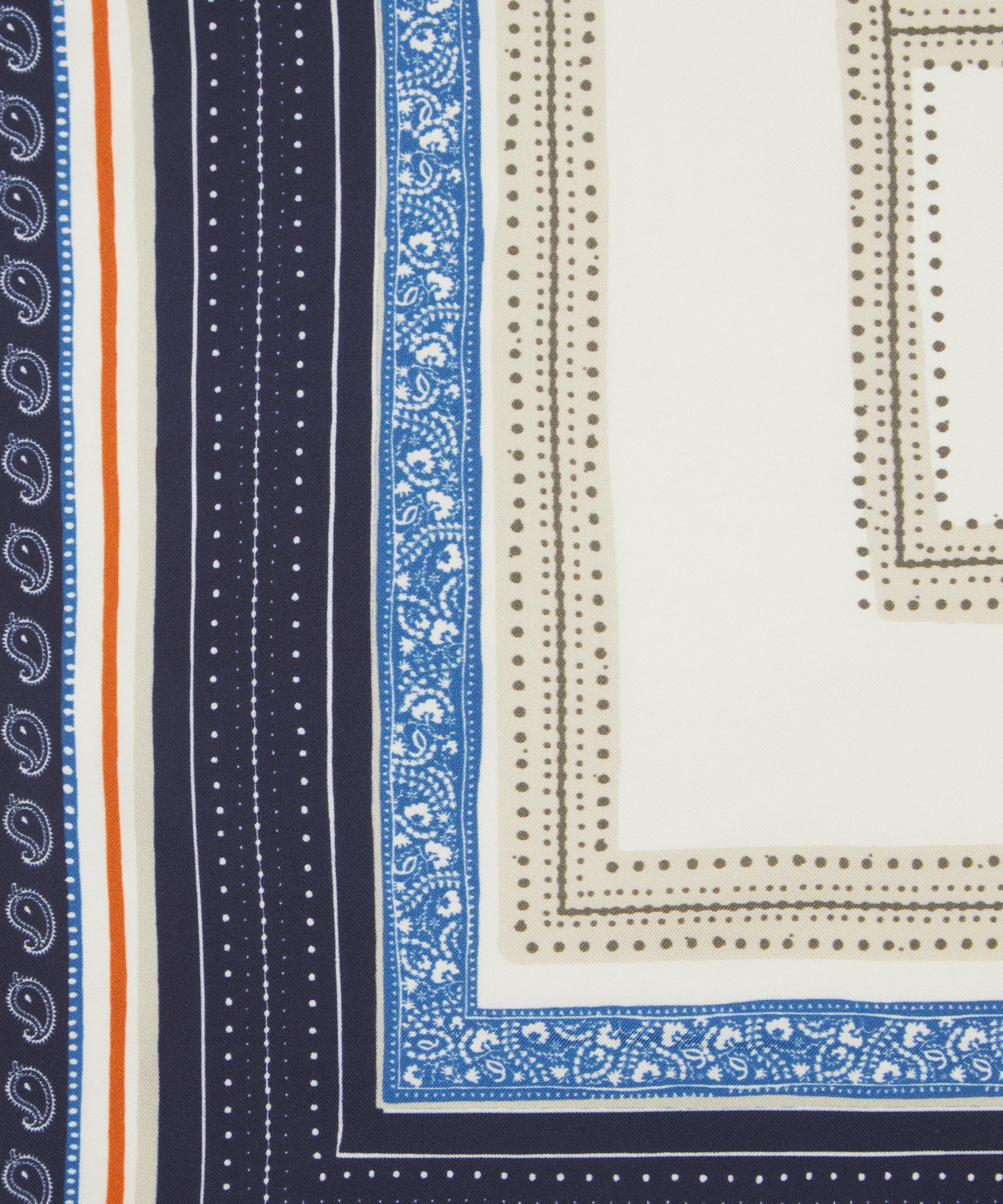 Toteme - Collector Monogram Silk Scarf image number 2