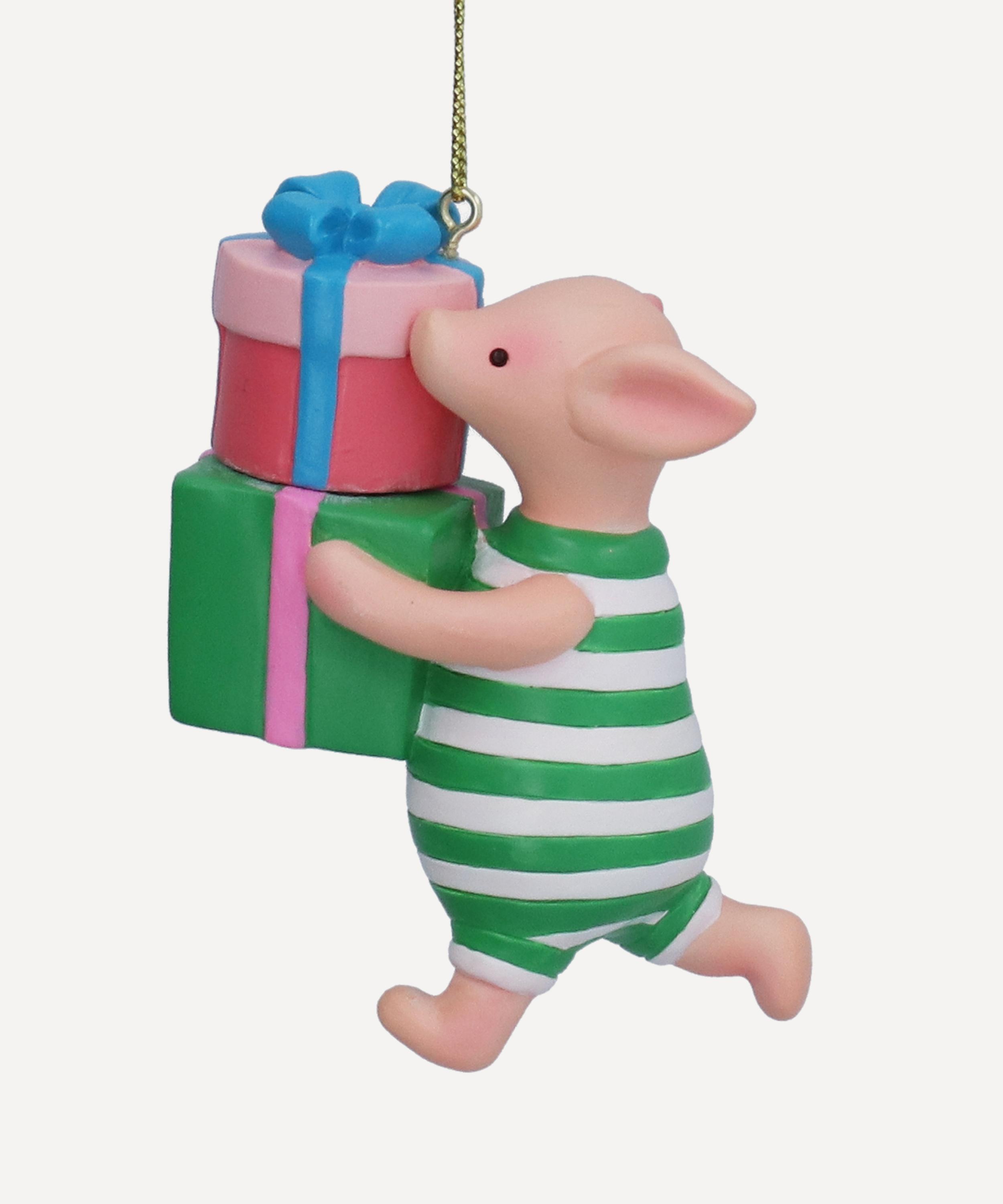 Christmas - Piglet with Christmas Gifts Ornament image number 0