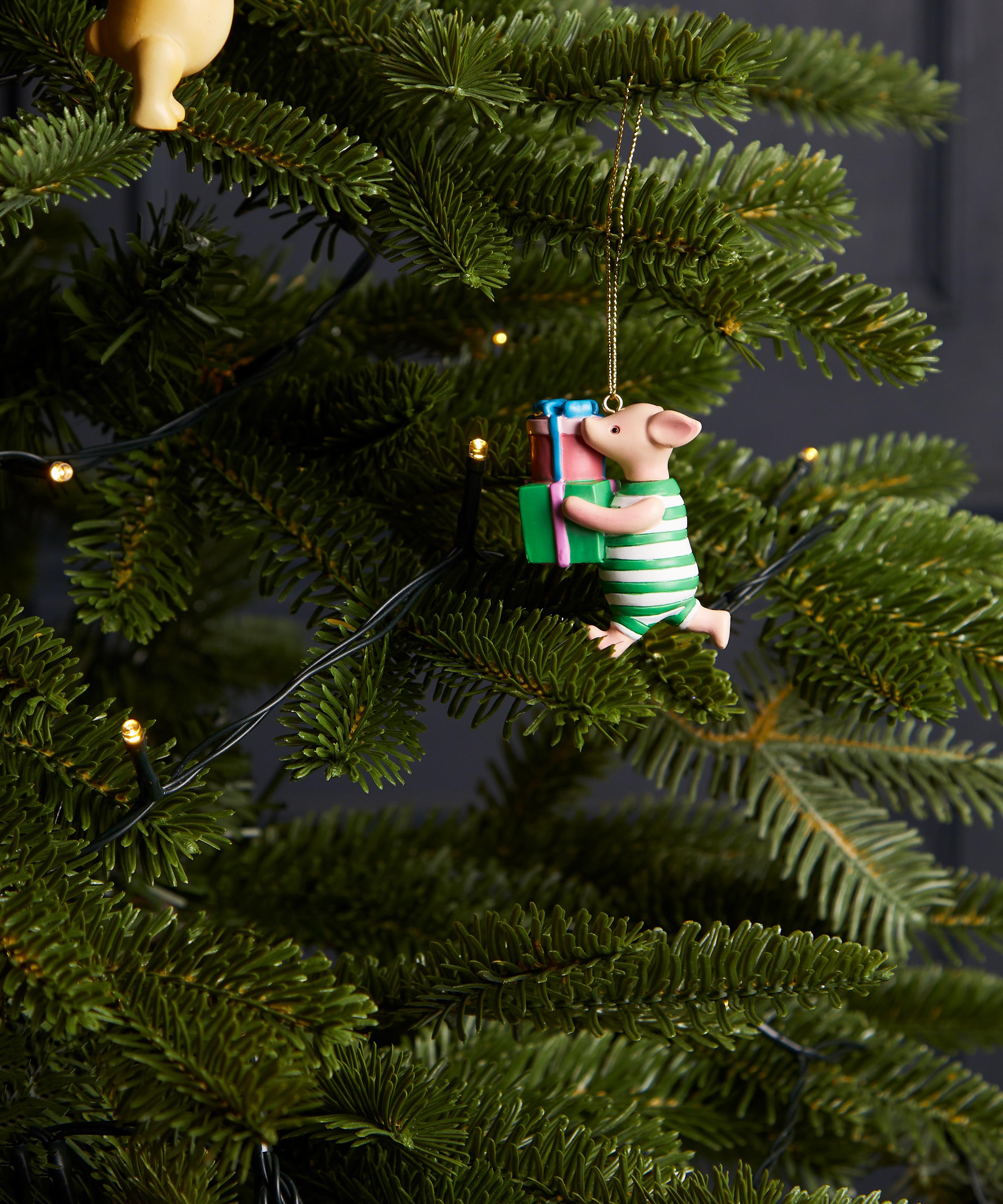 Christmas - Piglet with Christmas Gifts Ornament image number 1