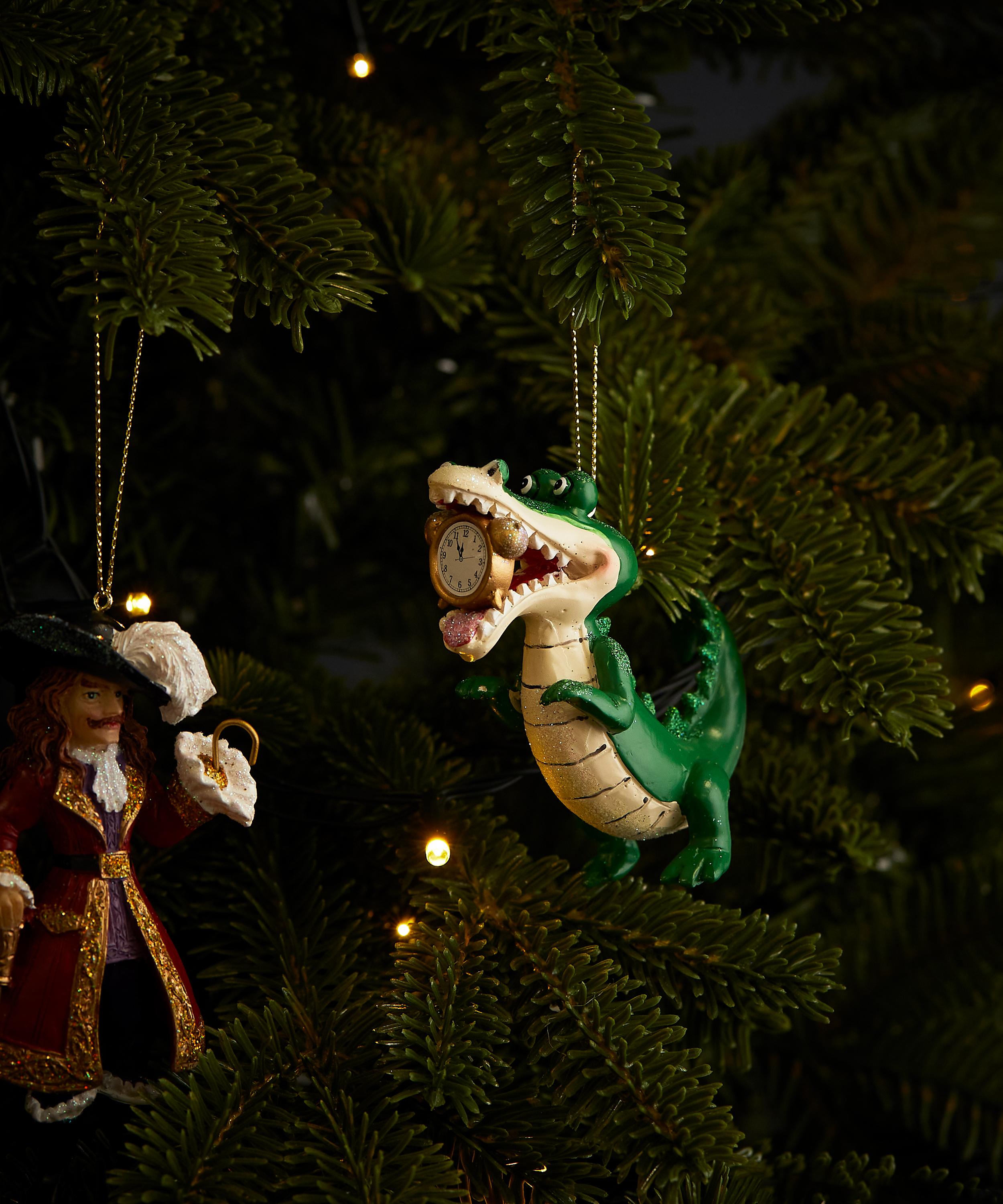 Christmas - Crocodile with Clock Ornament image number 1