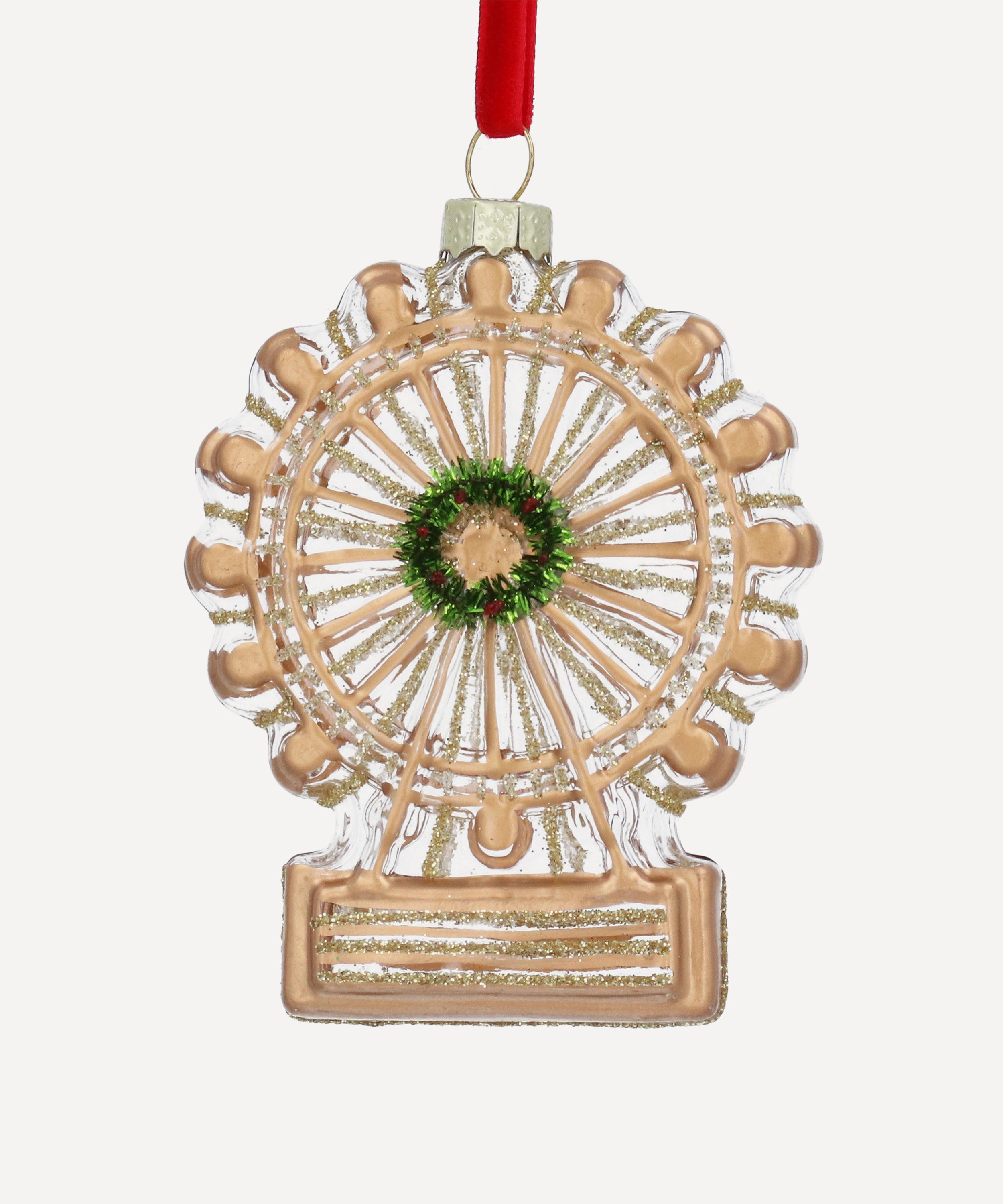 Christmas - London Eye with Wreath Ornament image number 0
