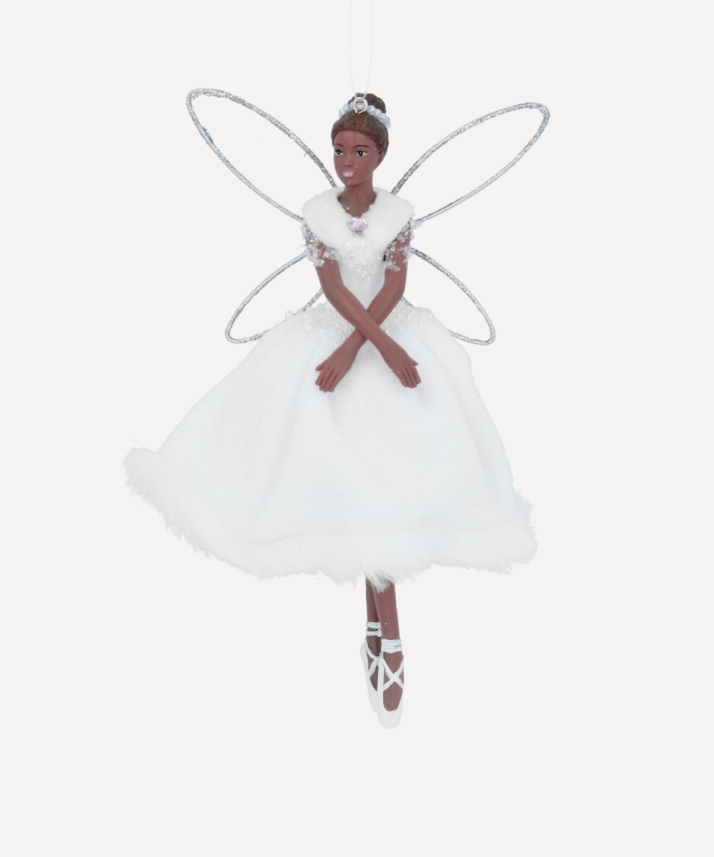 Christmas - Fairy in White Dress Ornament image number 0