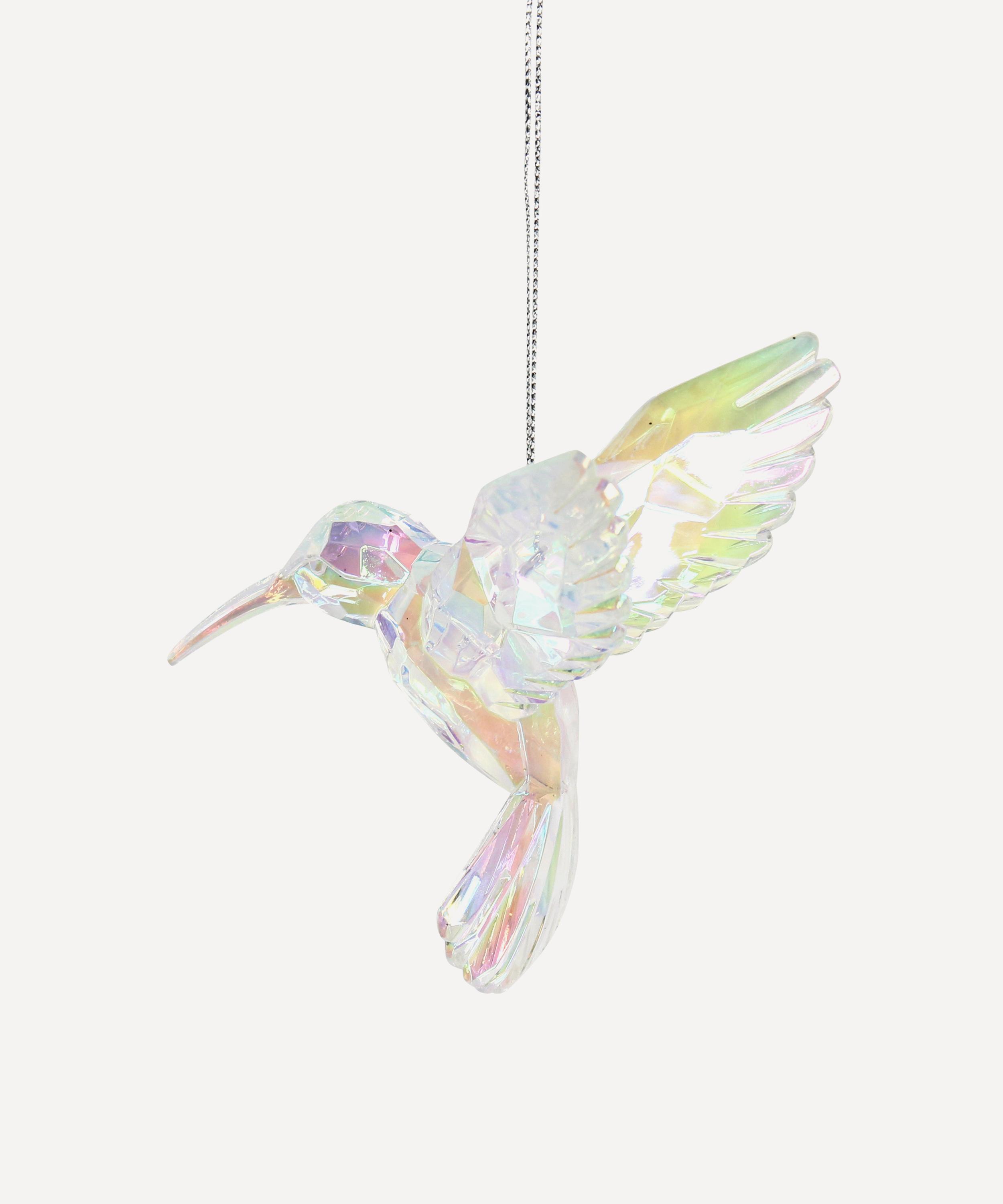 Christmas - Rainbow Hummingbird Ornament image number 0