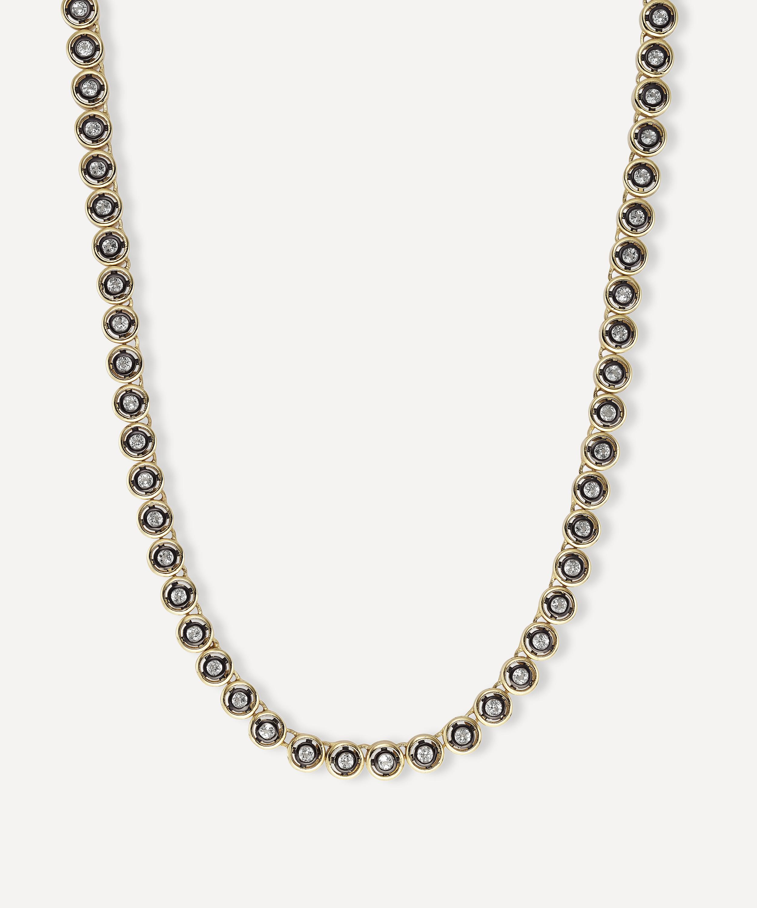 Laura Vann - 18ct Gold-Plated Silver Cecily Necklace