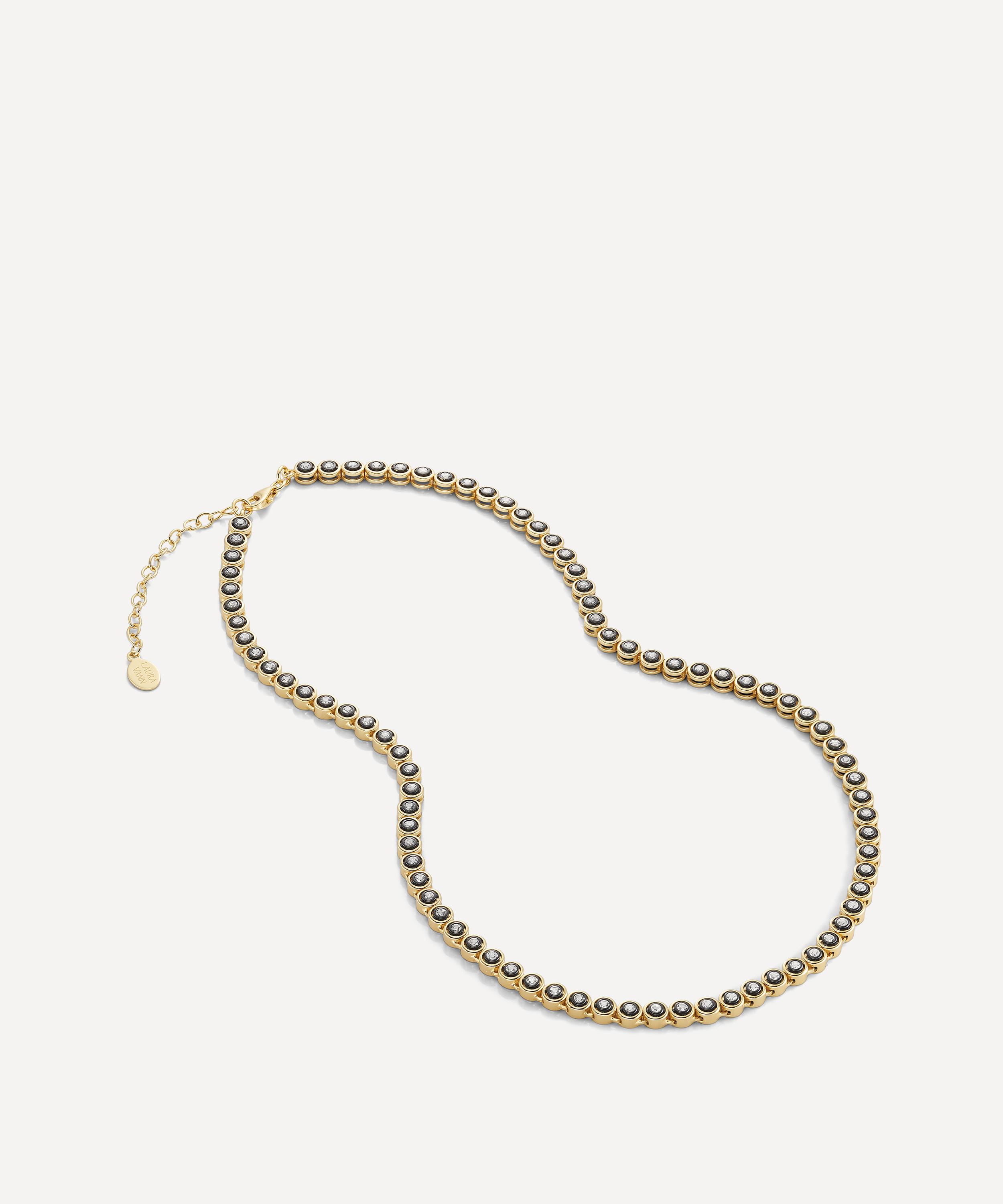 Laura Vann - 18ct Gold-Plated Silver Cecily Necklace image number 1