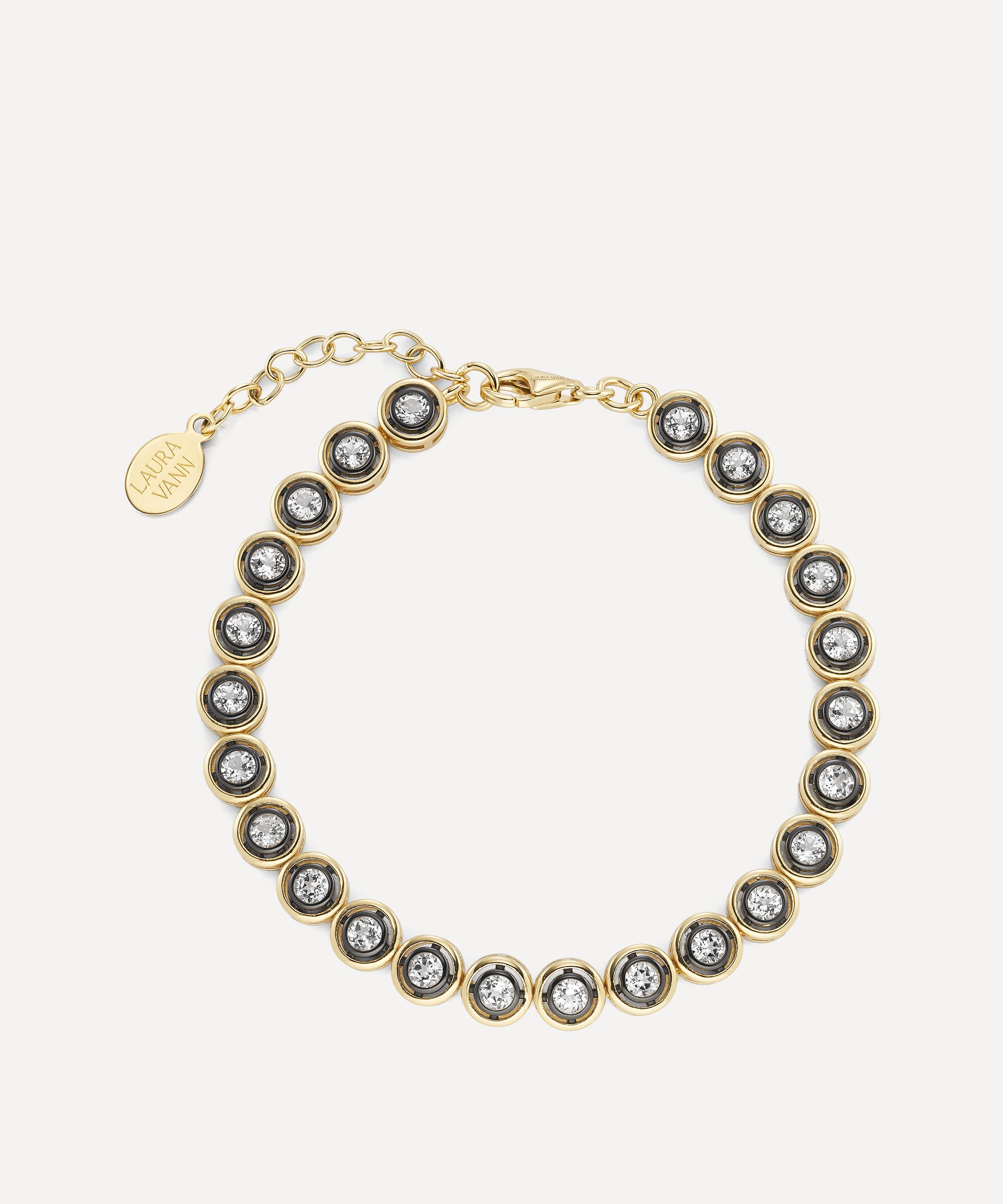 Laura Vann - 18ct Gold-Plated Silver Cecily Bracelet