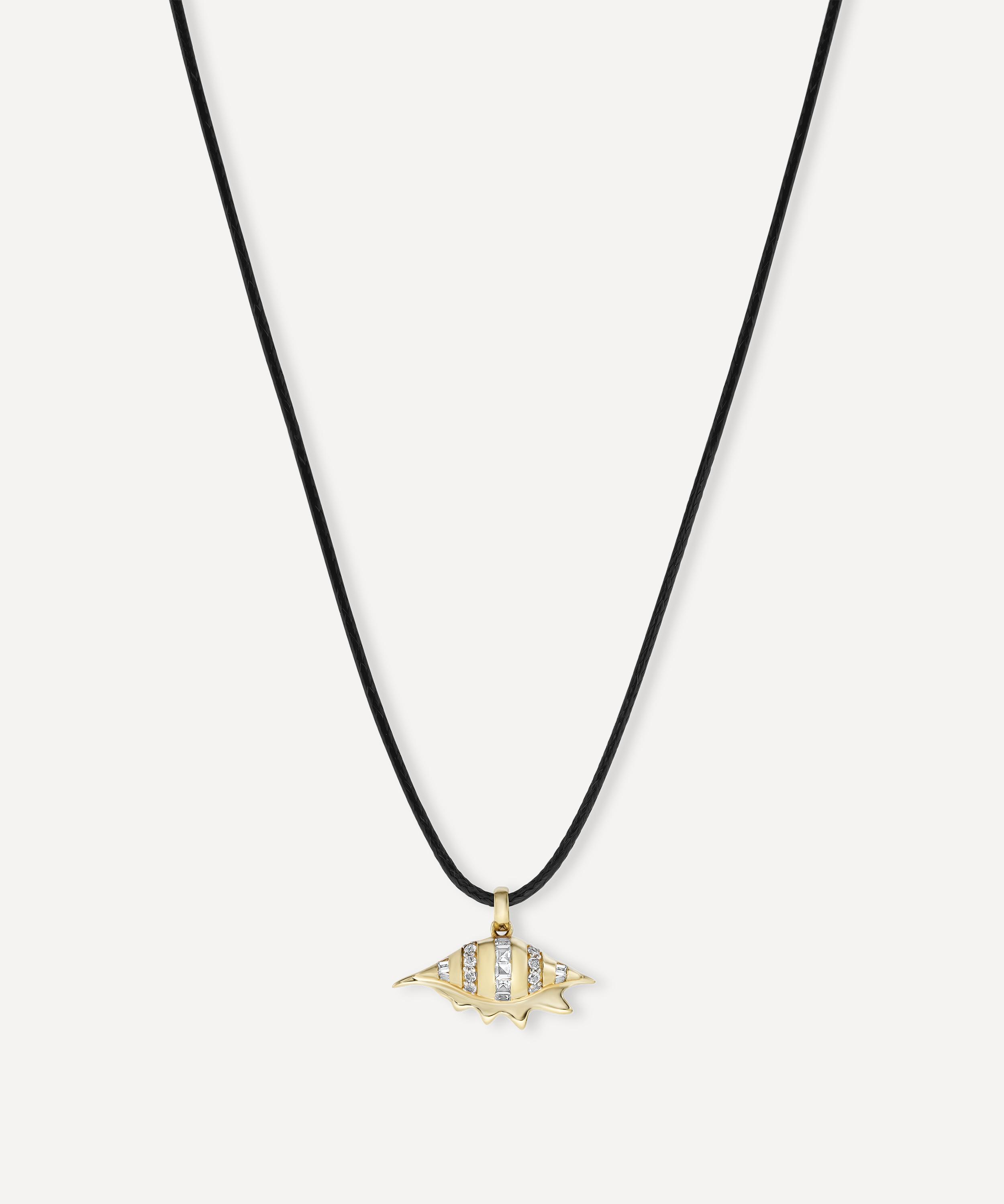 Laura Vann - 18ct Gold-Plated Magda Pendant Necklace