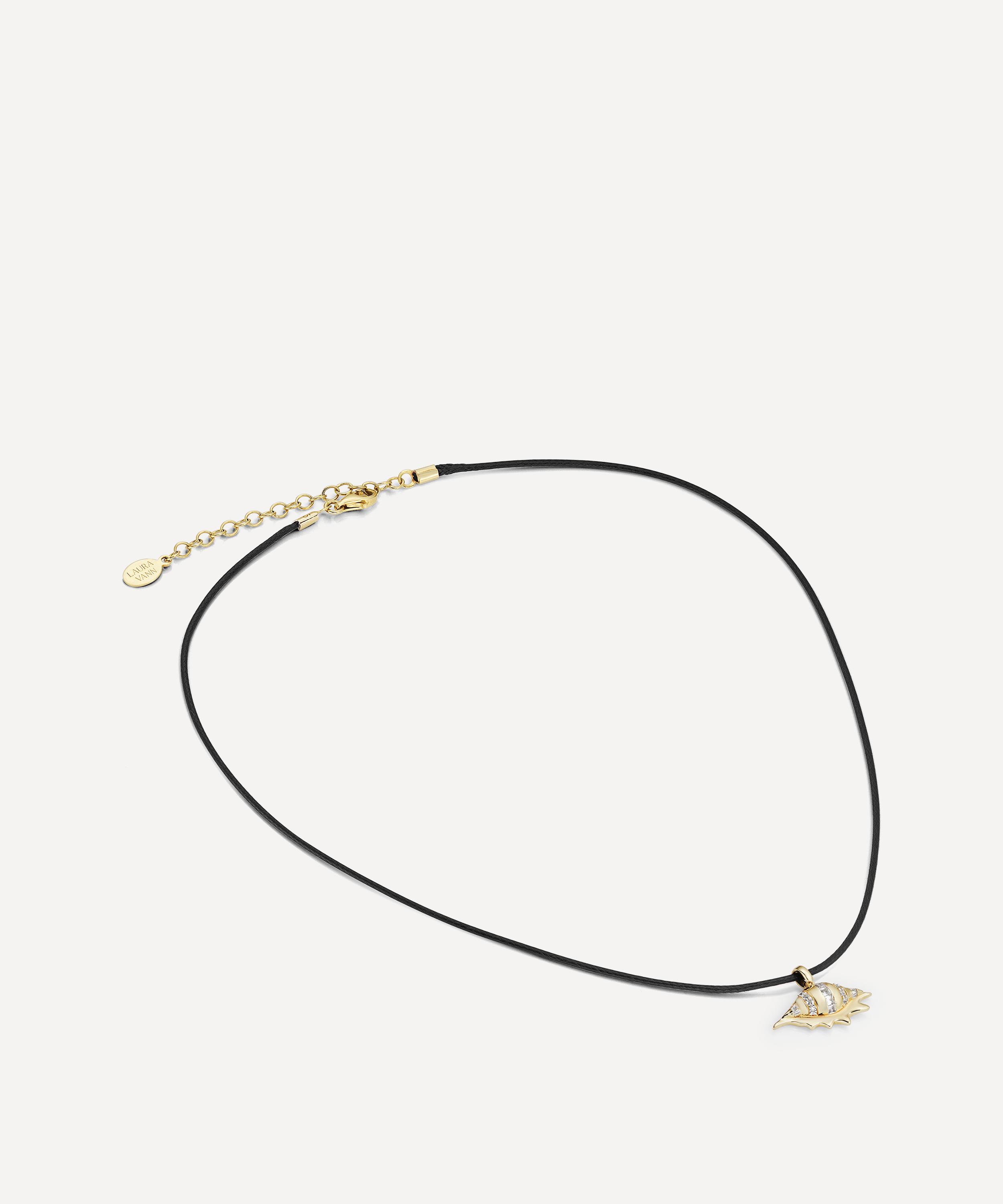 Laura Vann - 18ct Gold-Plated Magda Pendant Necklace image number 2