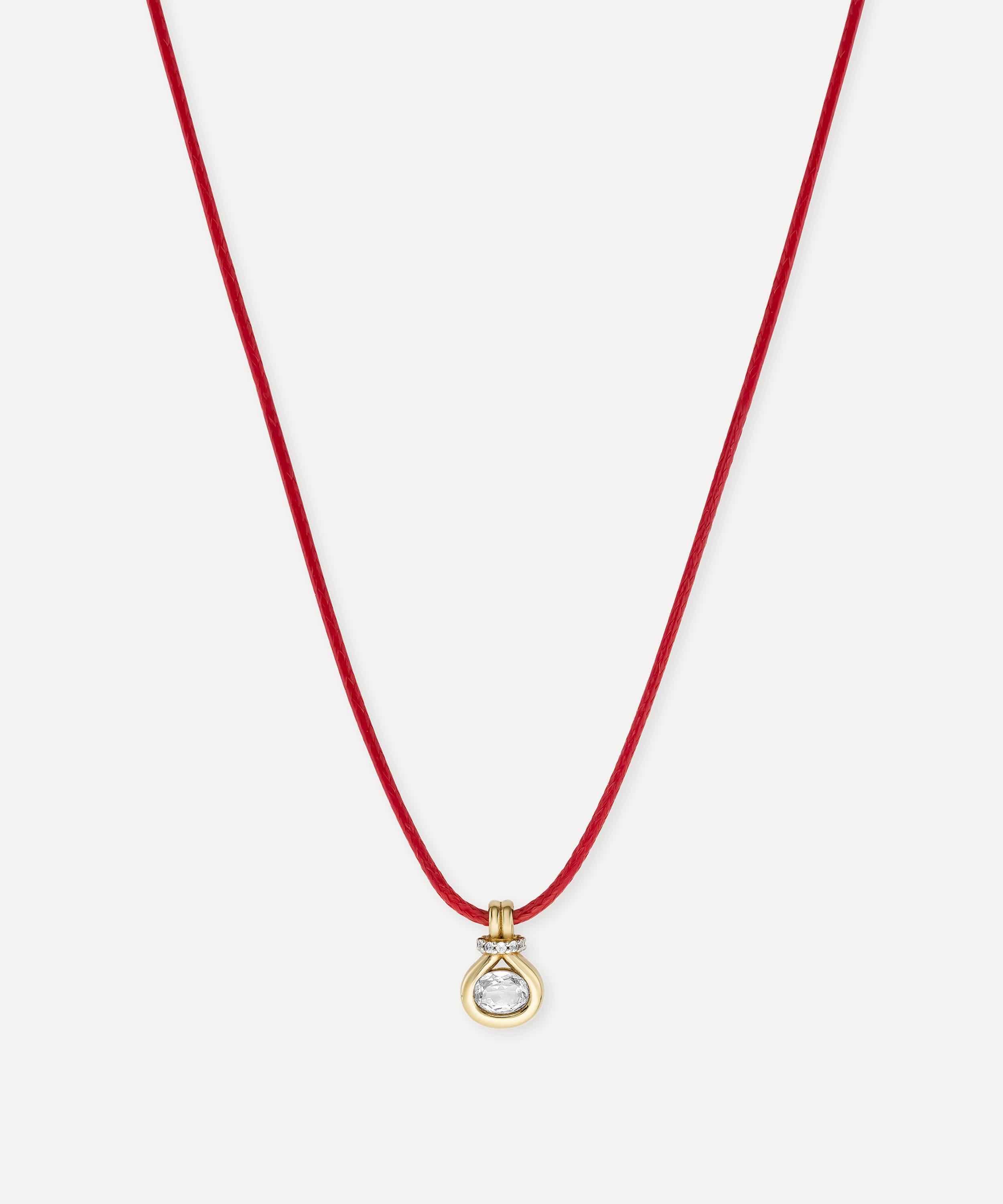 Laura Vann - 18ct Gold-Plated Felicity Pendant Necklace