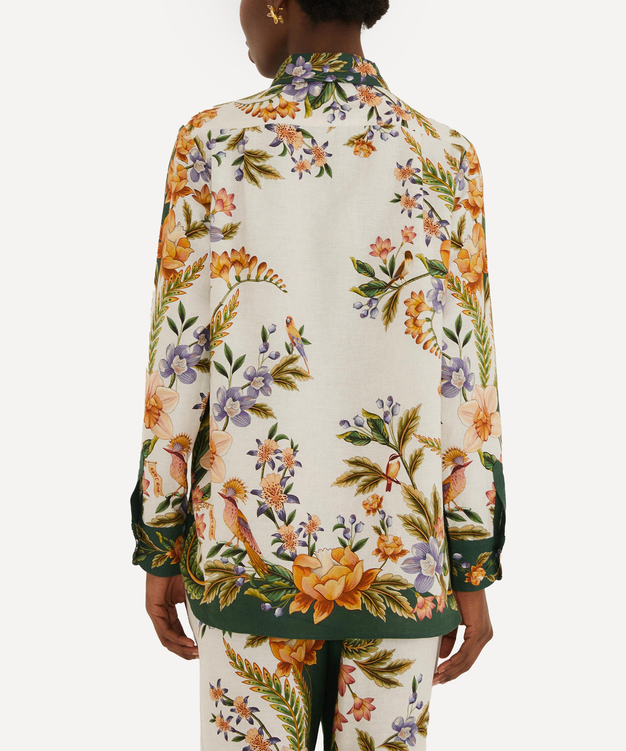 FARM Rio - Sand Nature Collared Buttoned Shirt image number 2