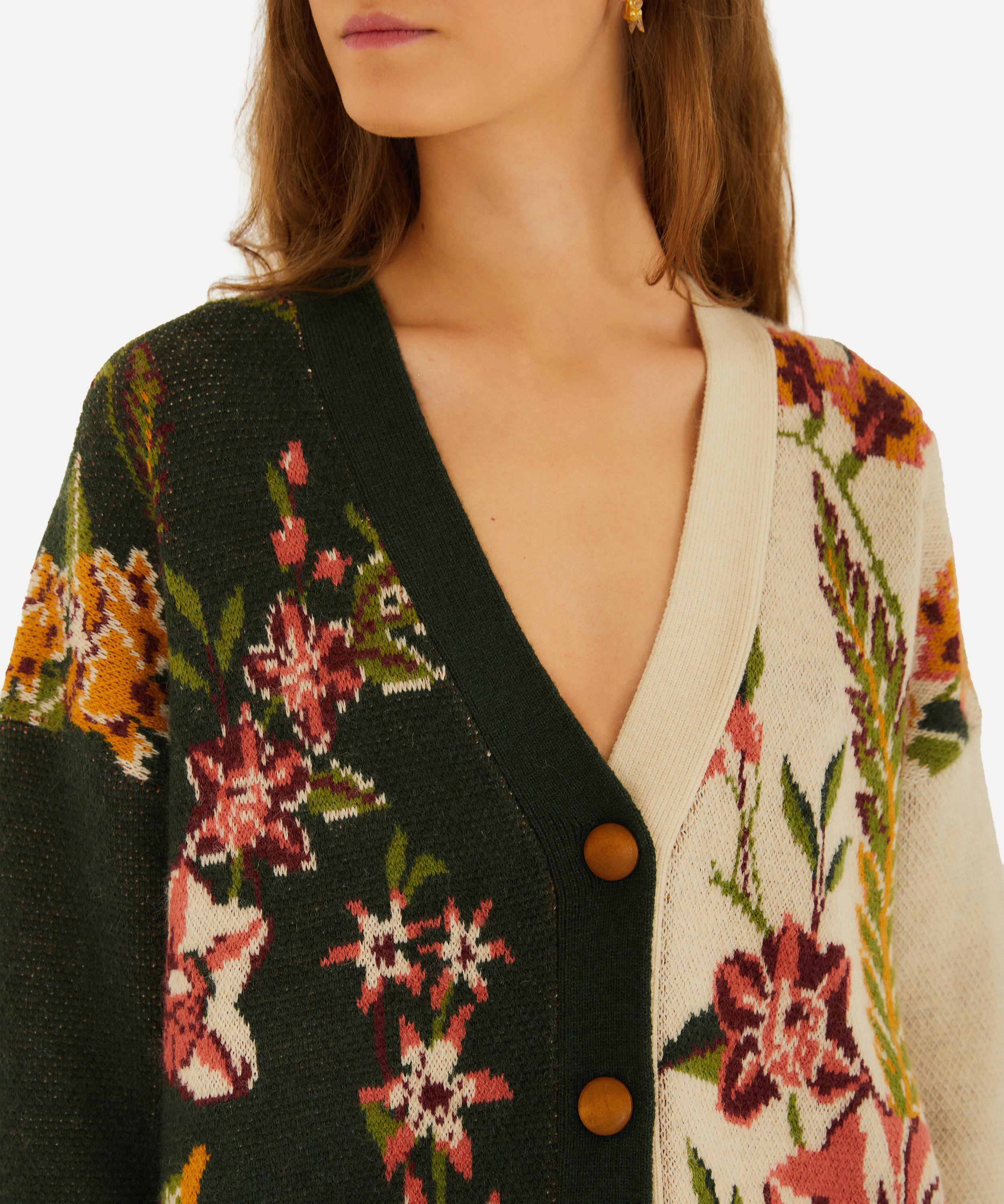 FARM Rio - Mixed Nature Knit Cardigan image number 1