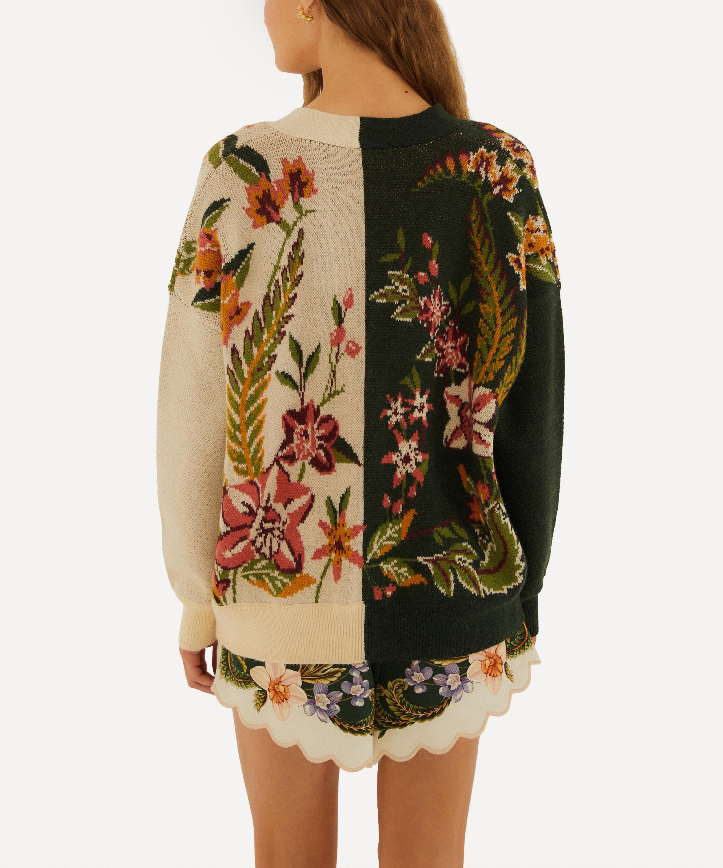 FARM Rio - Mixed Nature Knit Cardigan image number 2