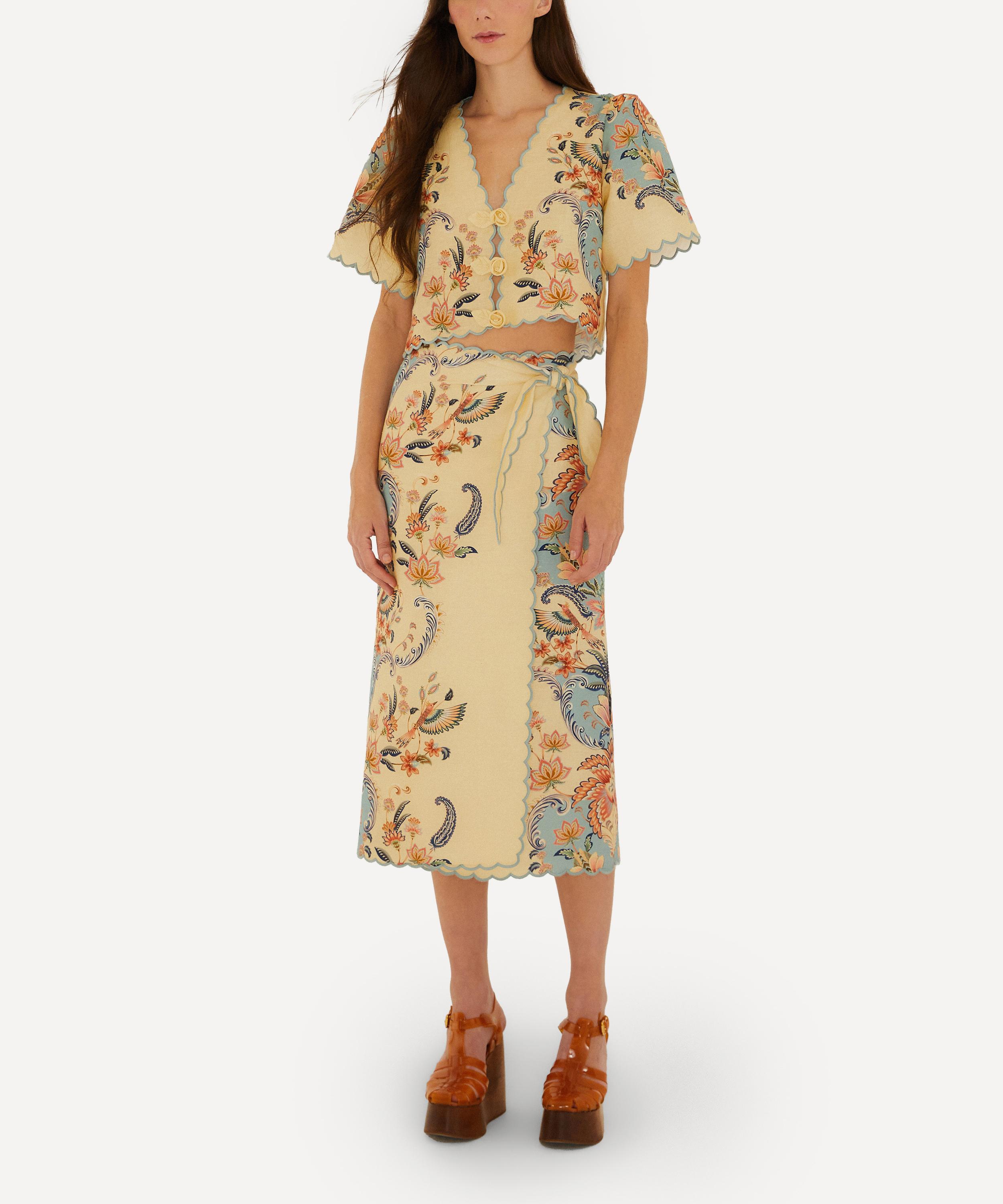 FARM Rio - Butter Yellow Boho Beauty Top