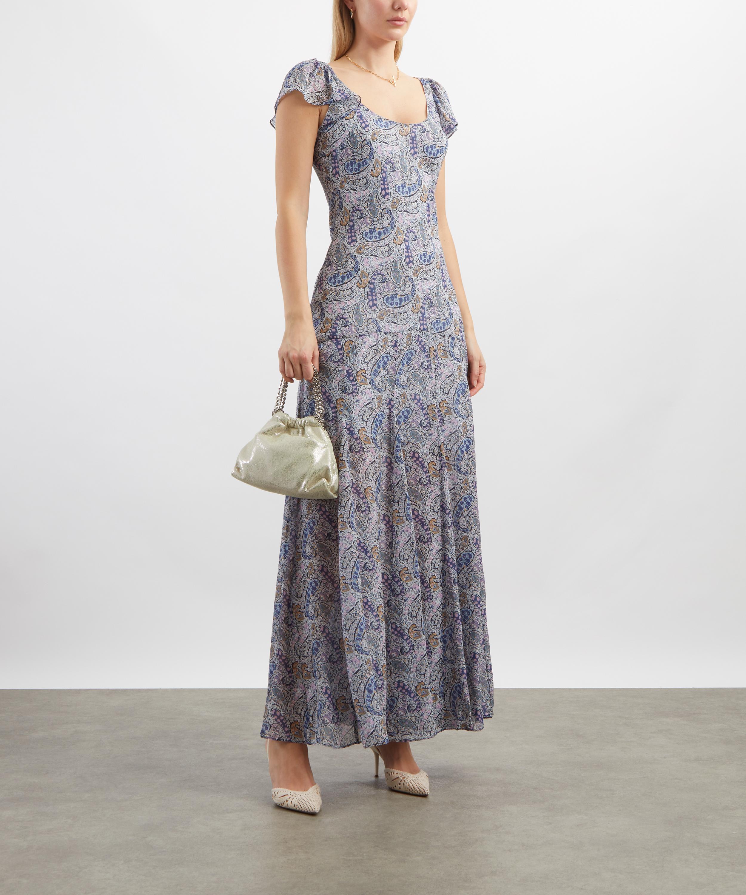 RIXO - Made With Liberty Fabrics Erianne Bourton Navy Dress image number 1