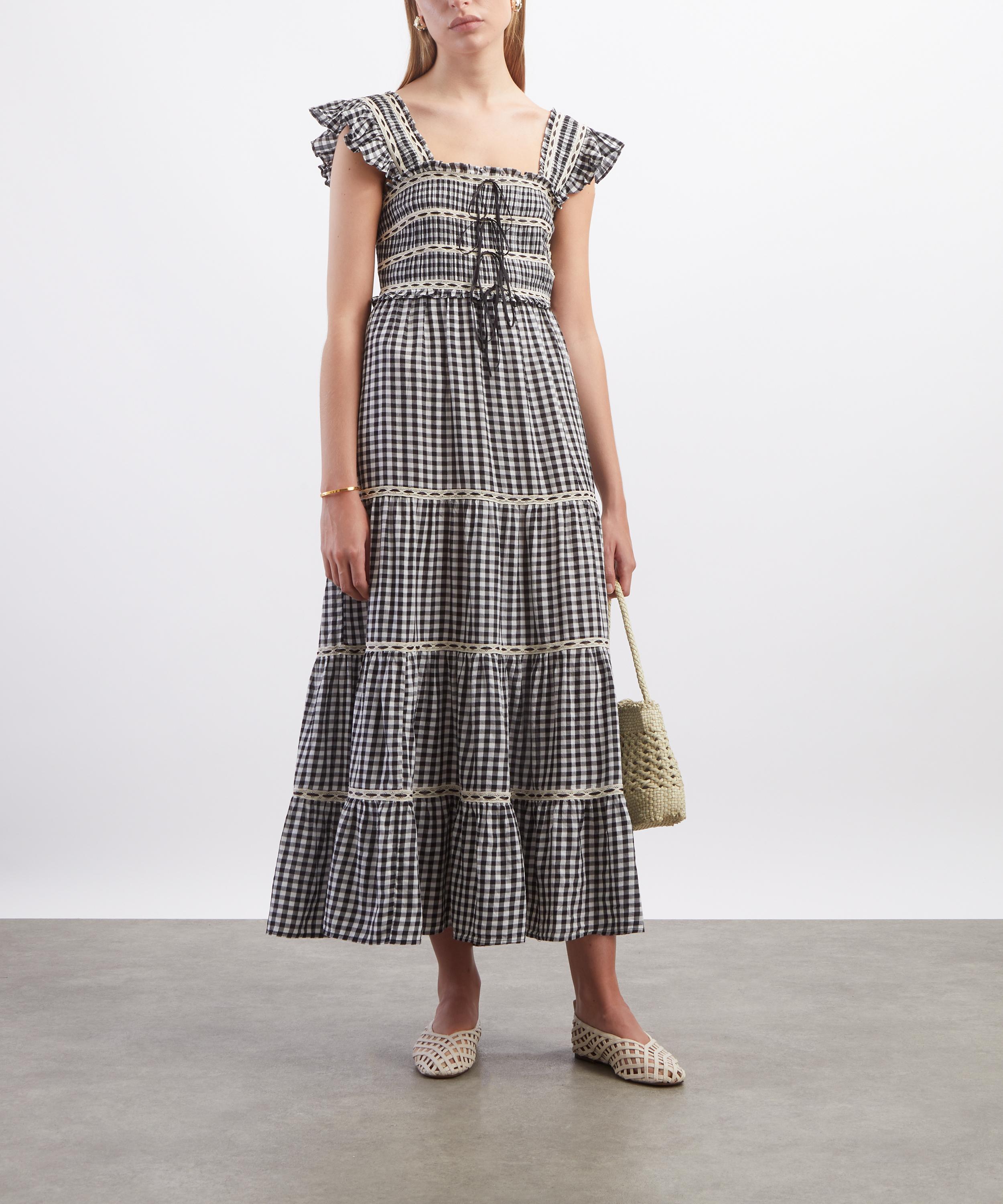 RIXO - Chandra Cotton Midi Dress image number 1