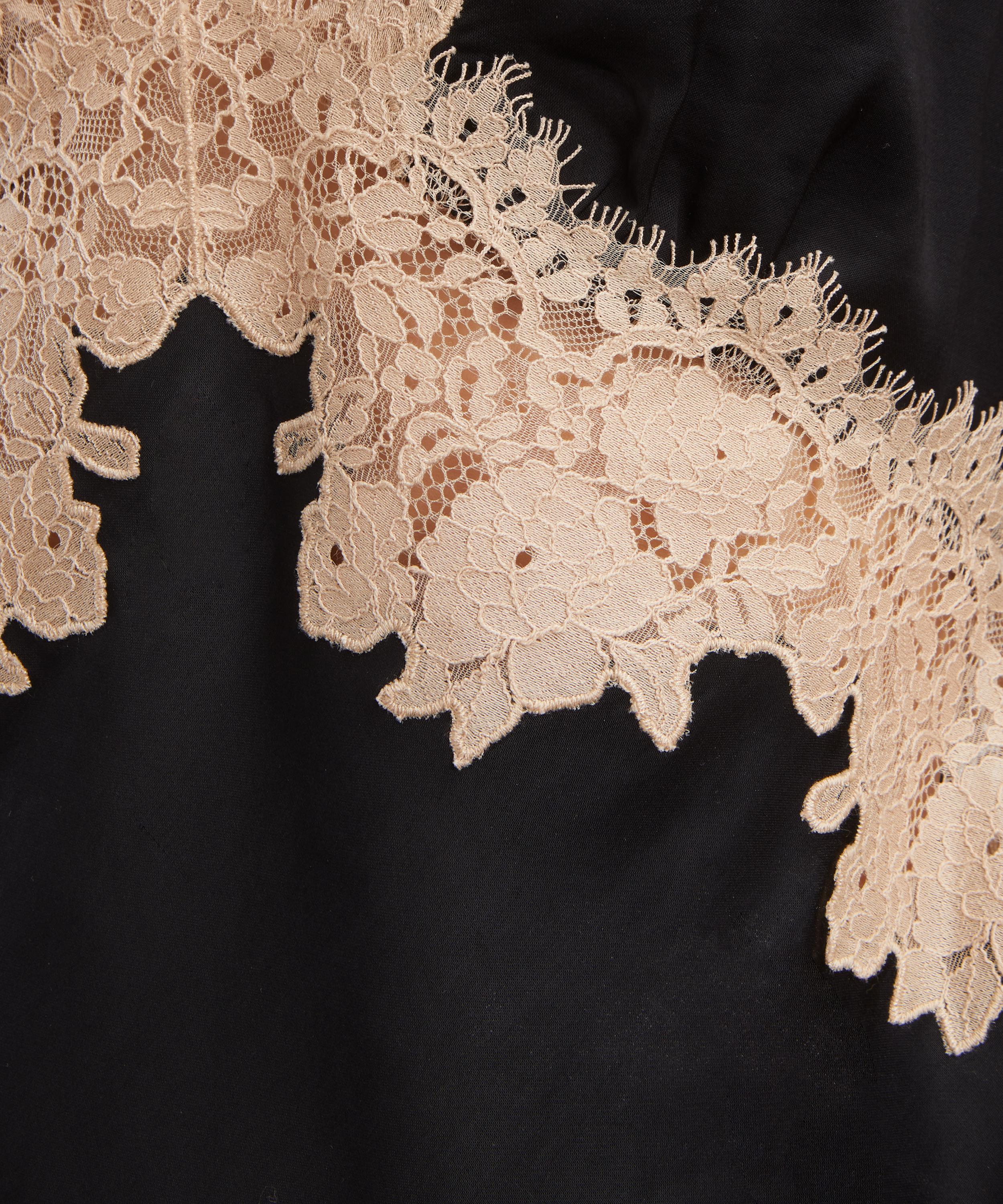 RIXO - Emmie Satin Lace Top image number 4