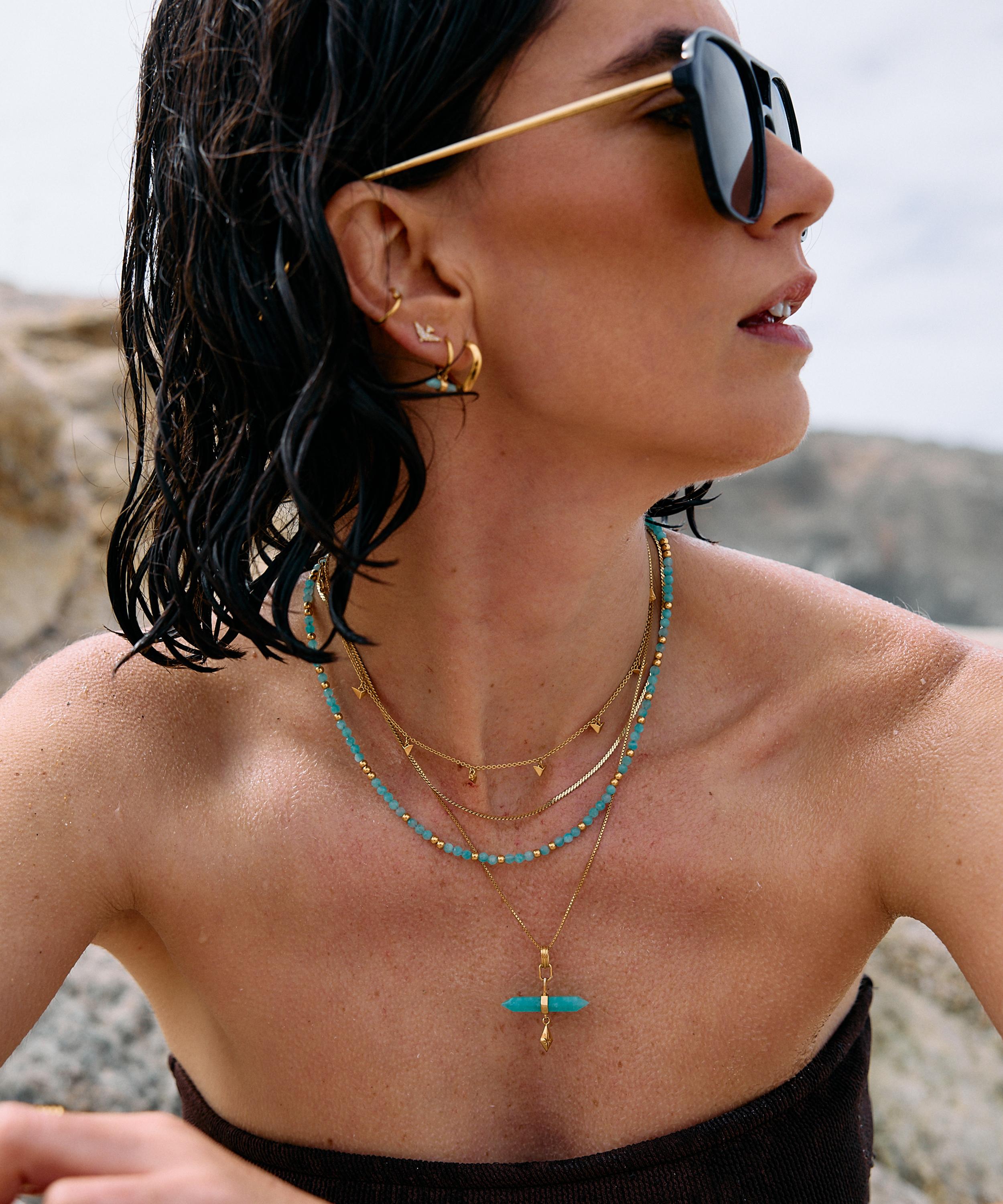 Rachel Jackson - 18ct Gold-Plated Dreamer Pav&eacute; Bird Stud Earrings image number 3