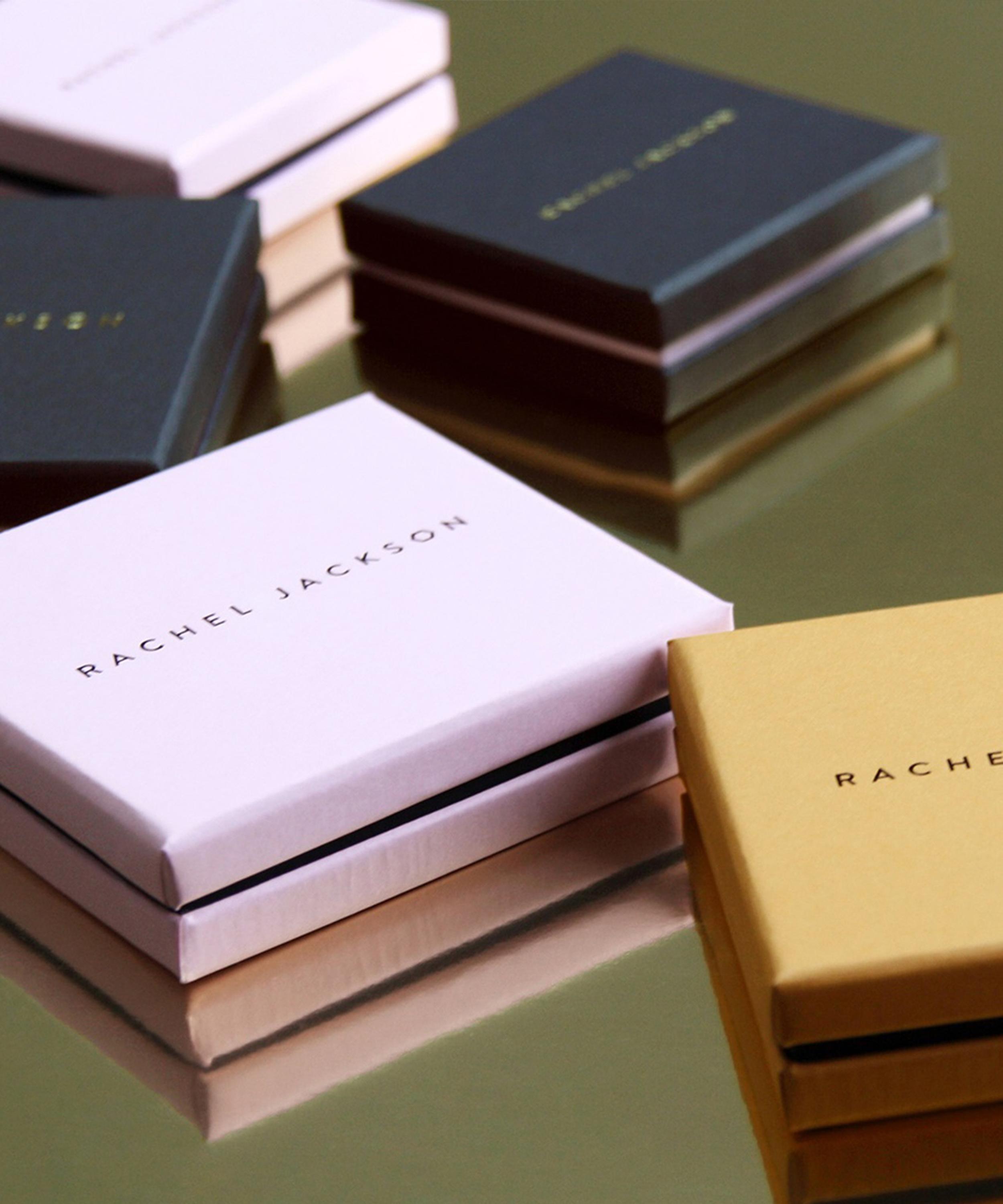 Rachel Jackson - 18ct Gold-Plated Eternal Sun Citrine Huggie Hoop Earrings image number 2