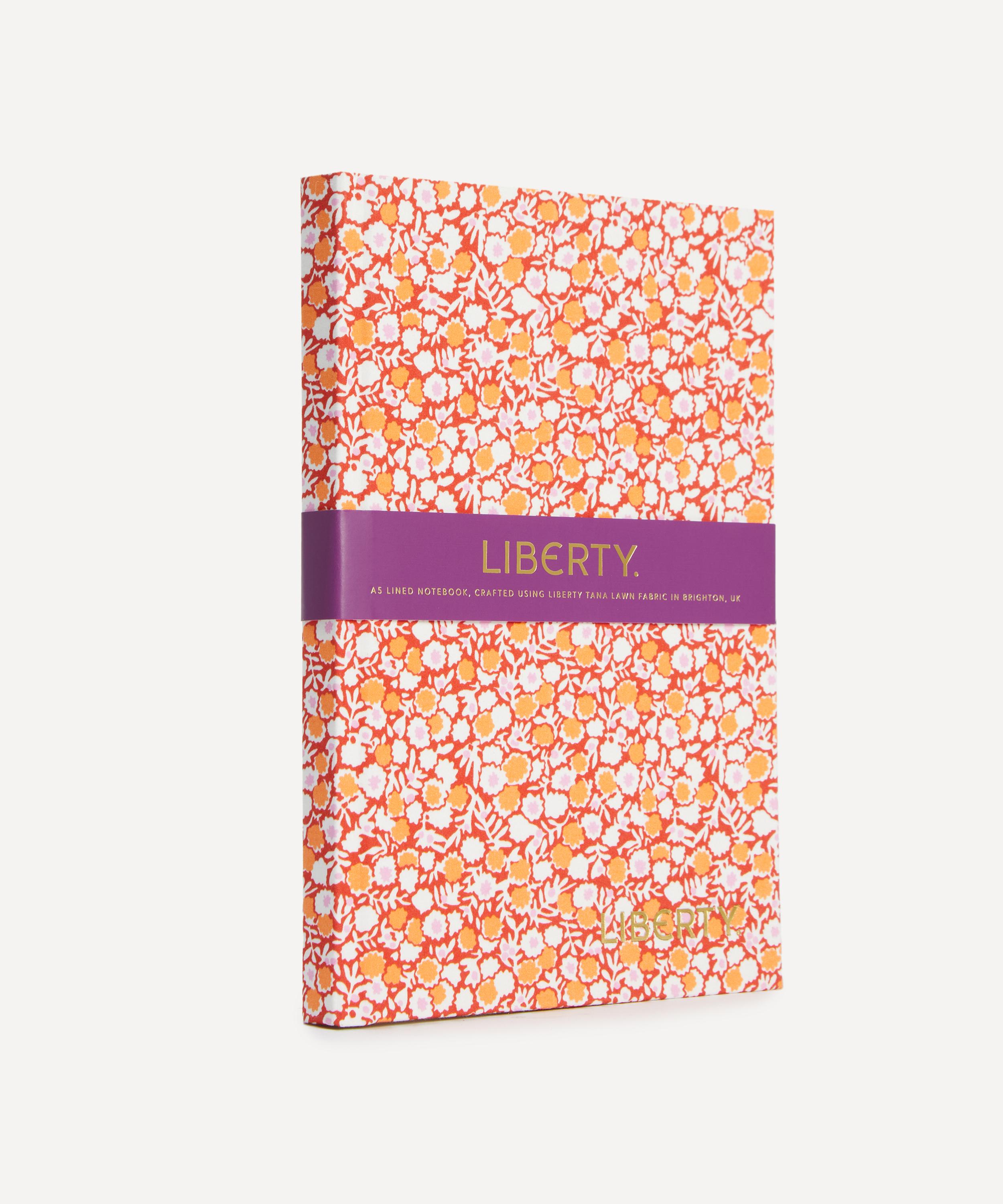 Liberty - Moroccan Flowers Liberty Morocco Silk A5 Lined Notebook image number 1