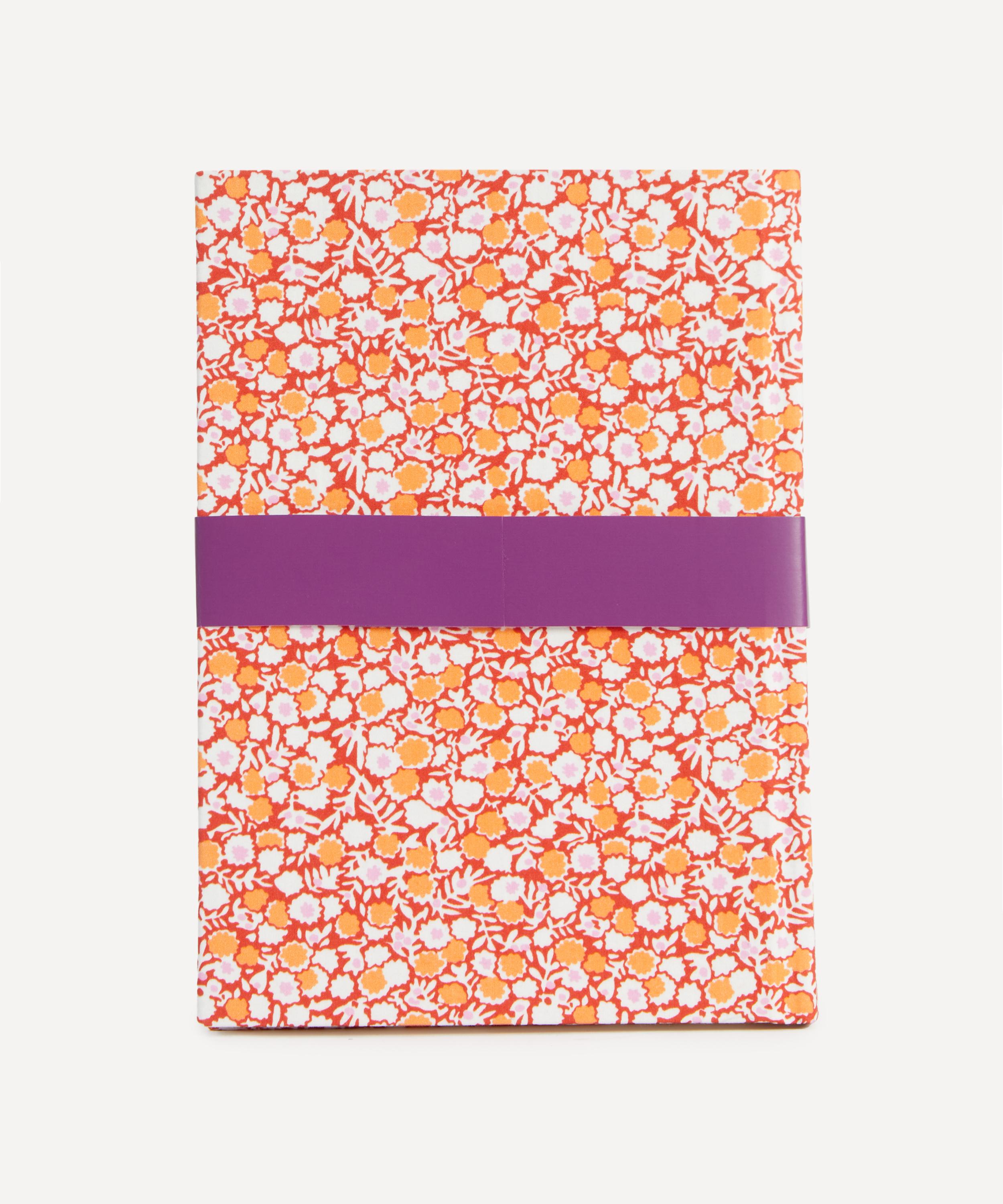 Liberty - Moroccan Flowers Liberty Morocco Silk A5 Lined Notebook image number 2