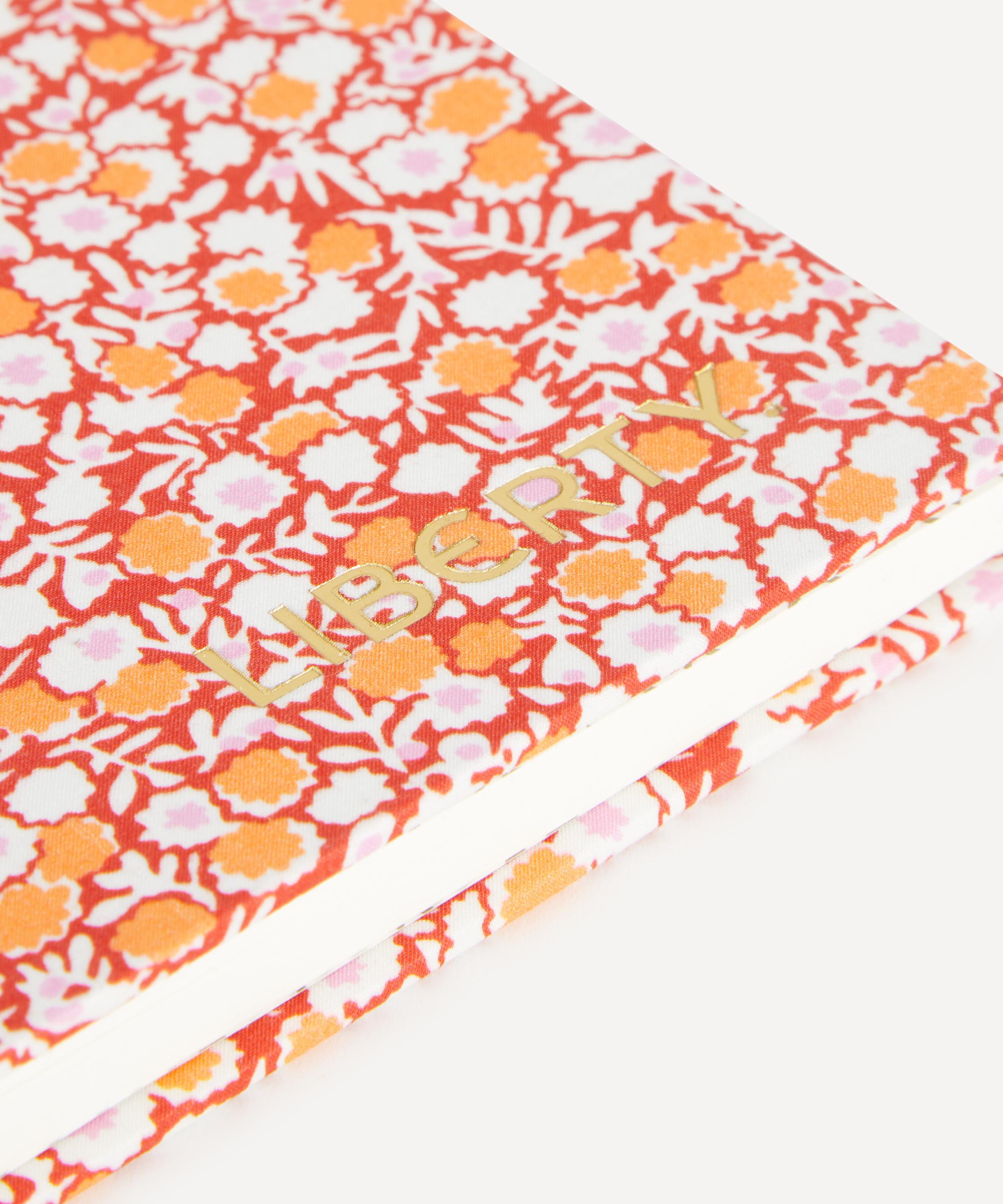 Liberty - Moroccan Flowers Liberty Morocco Silk A5 Lined Notebook image number 3