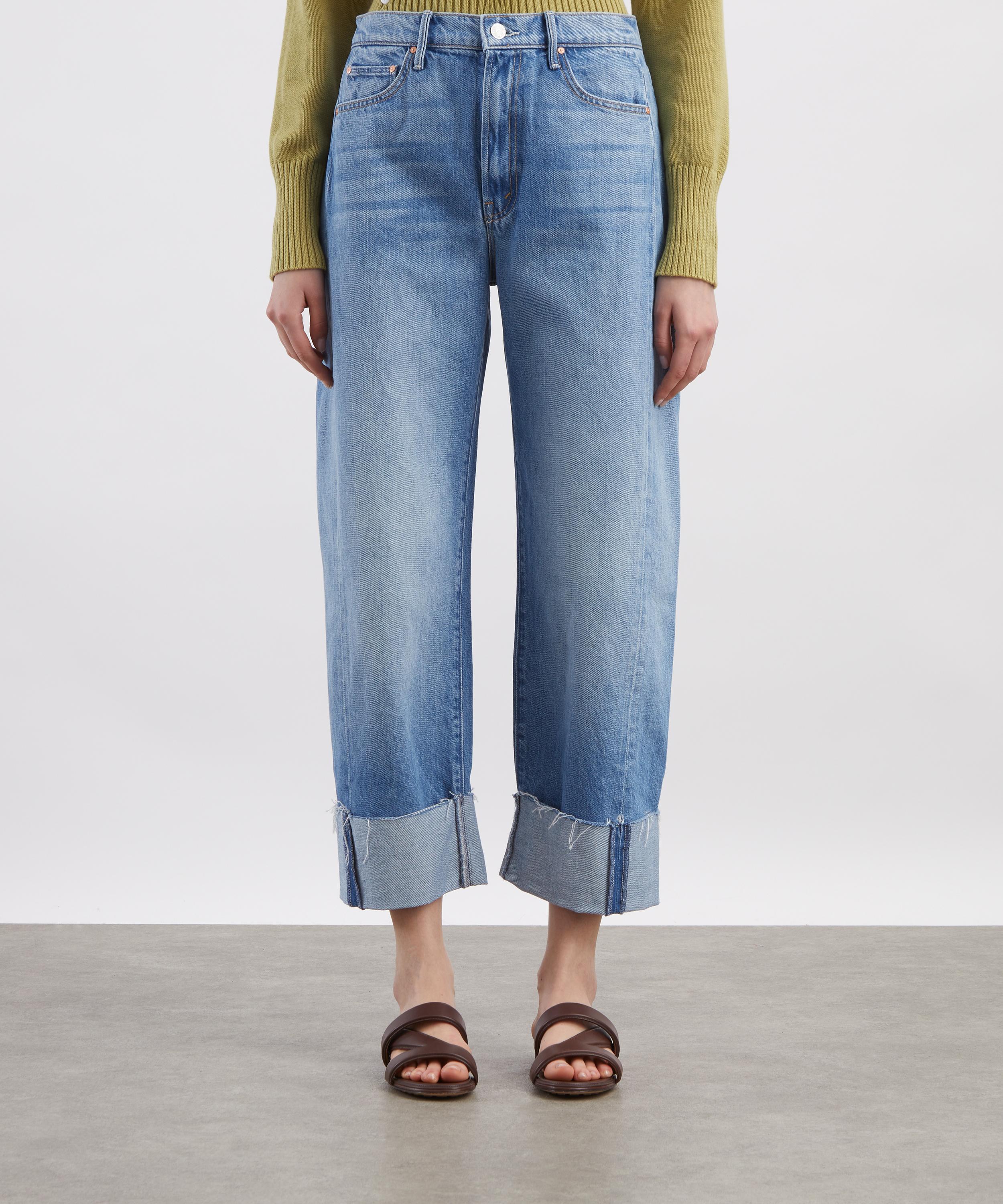 Mother - The Half Pipe Ankle Cuff Fray Jeans image number 2