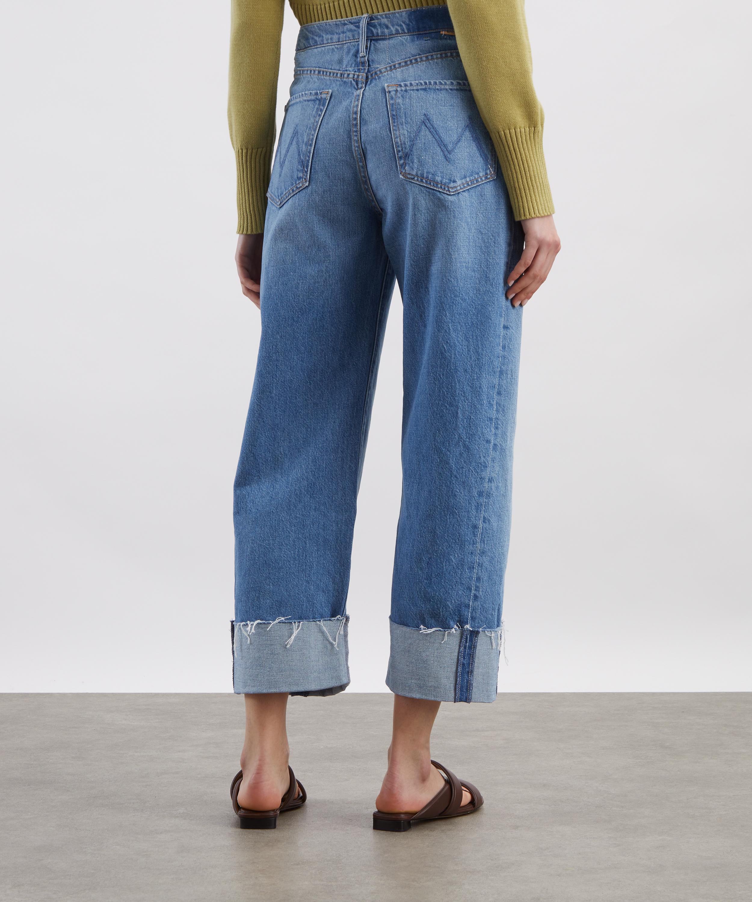 Mother - The Half Pipe Ankle Cuff Fray Jeans image number 3