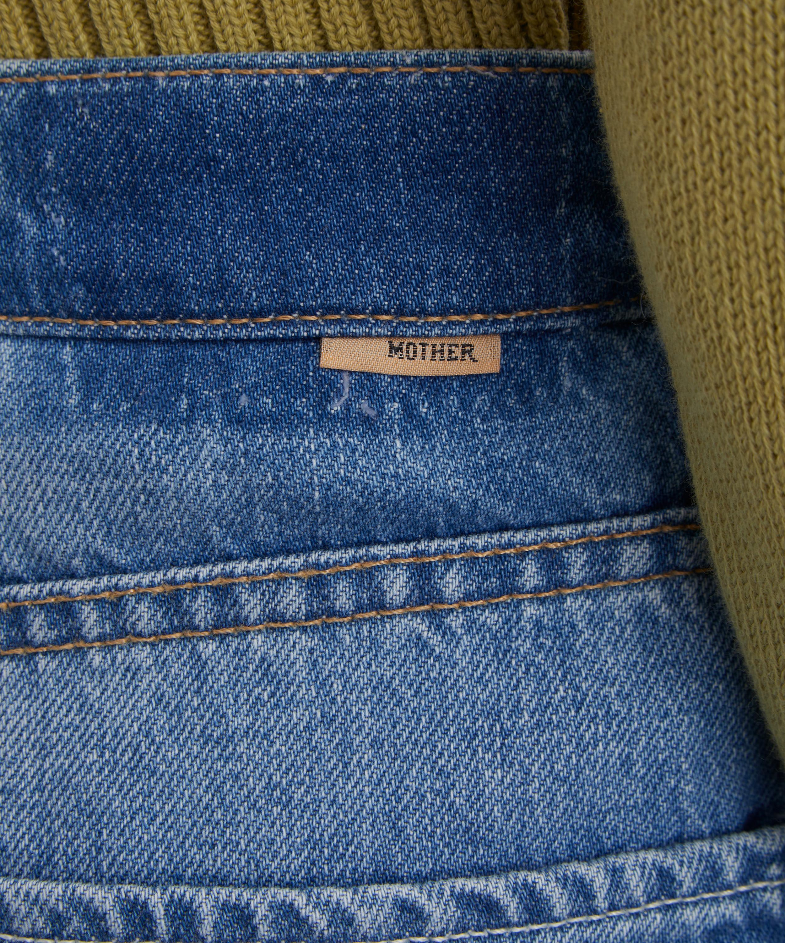 Mother - The Half Pipe Ankle Cuff Fray Jeans image number 4