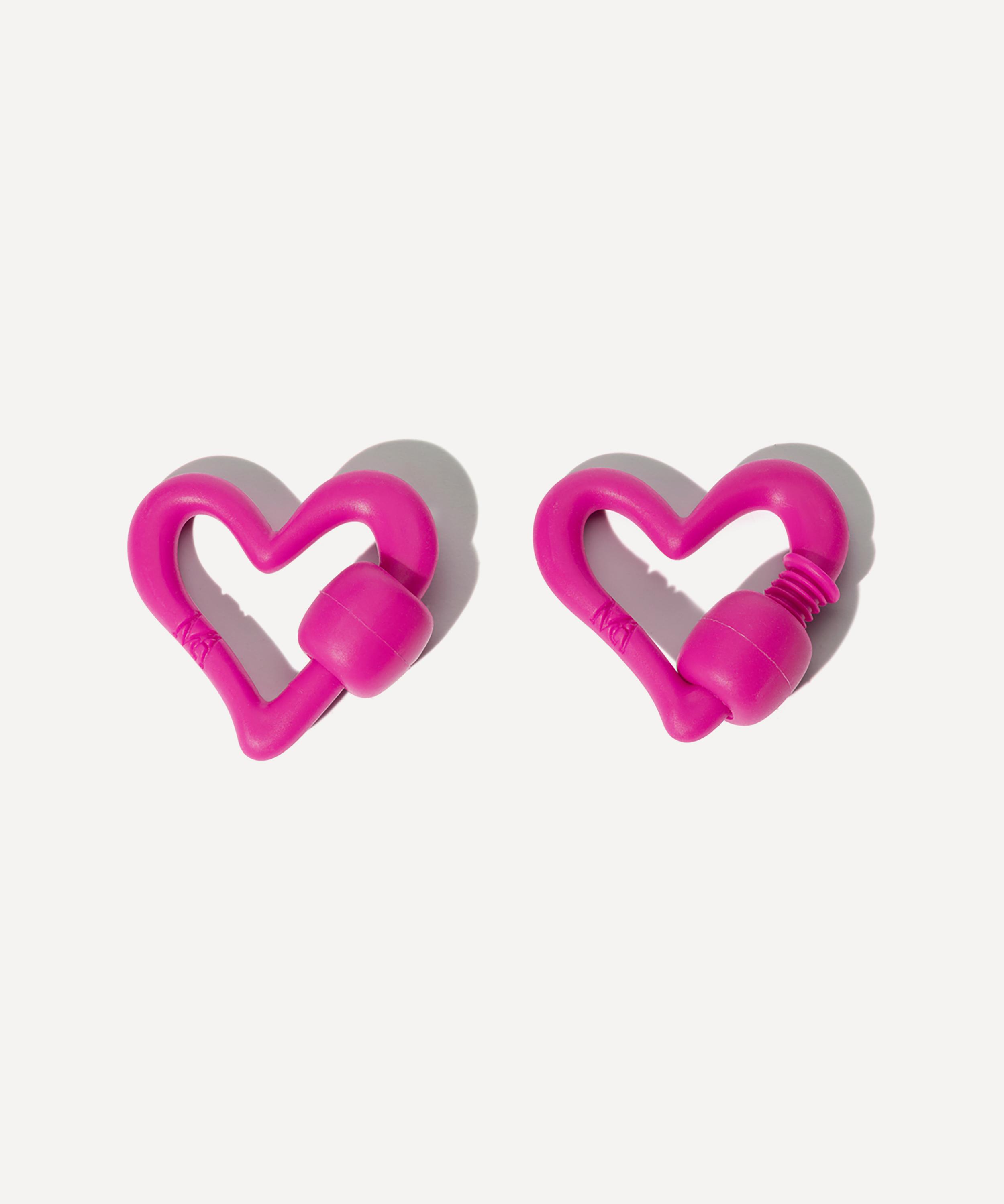 Marla Aaron - Rubber Freeform Heartlock in Flamingo