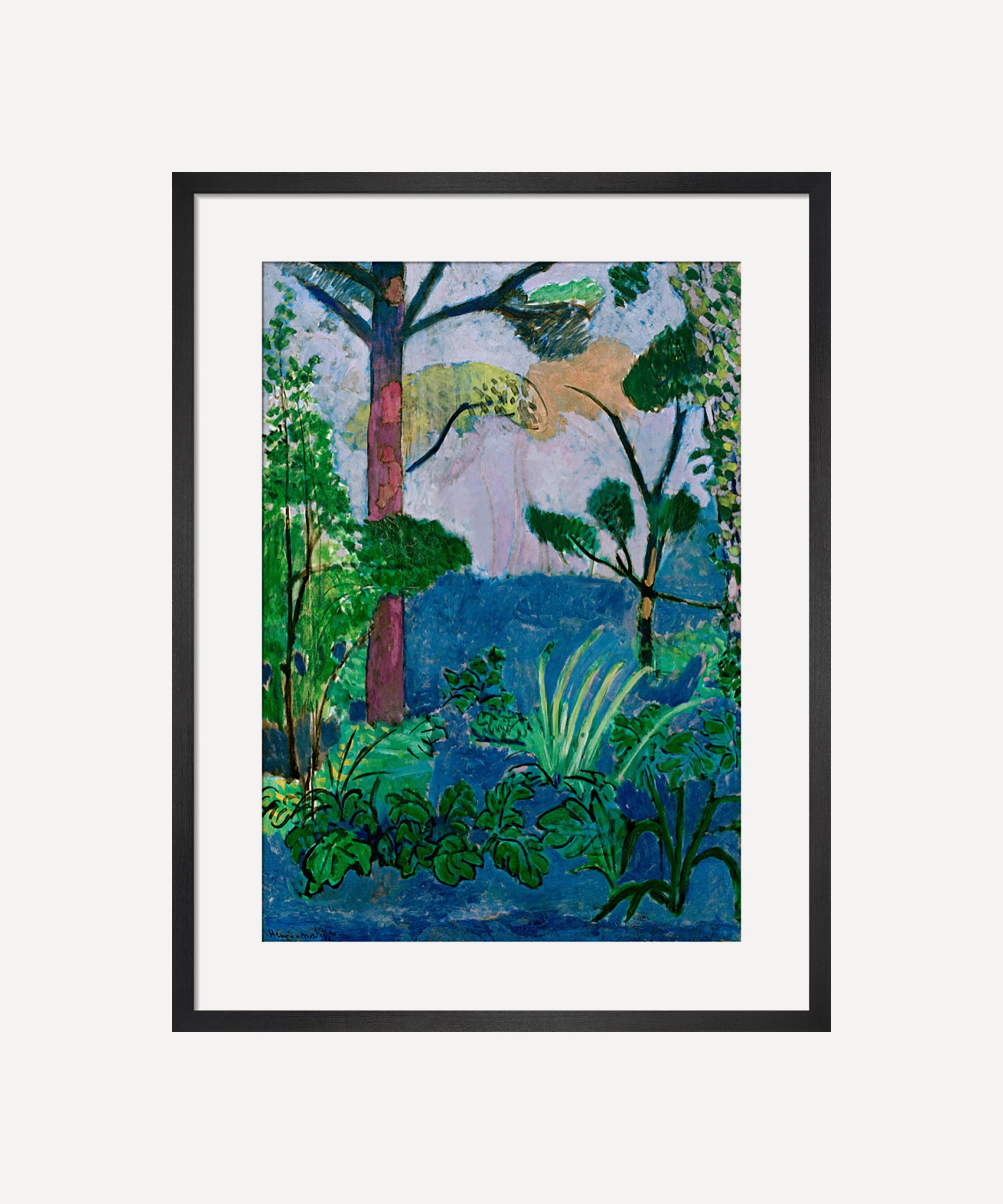 King & McGraw - Moroccan Landscape Acanthus 1912 Framed Print