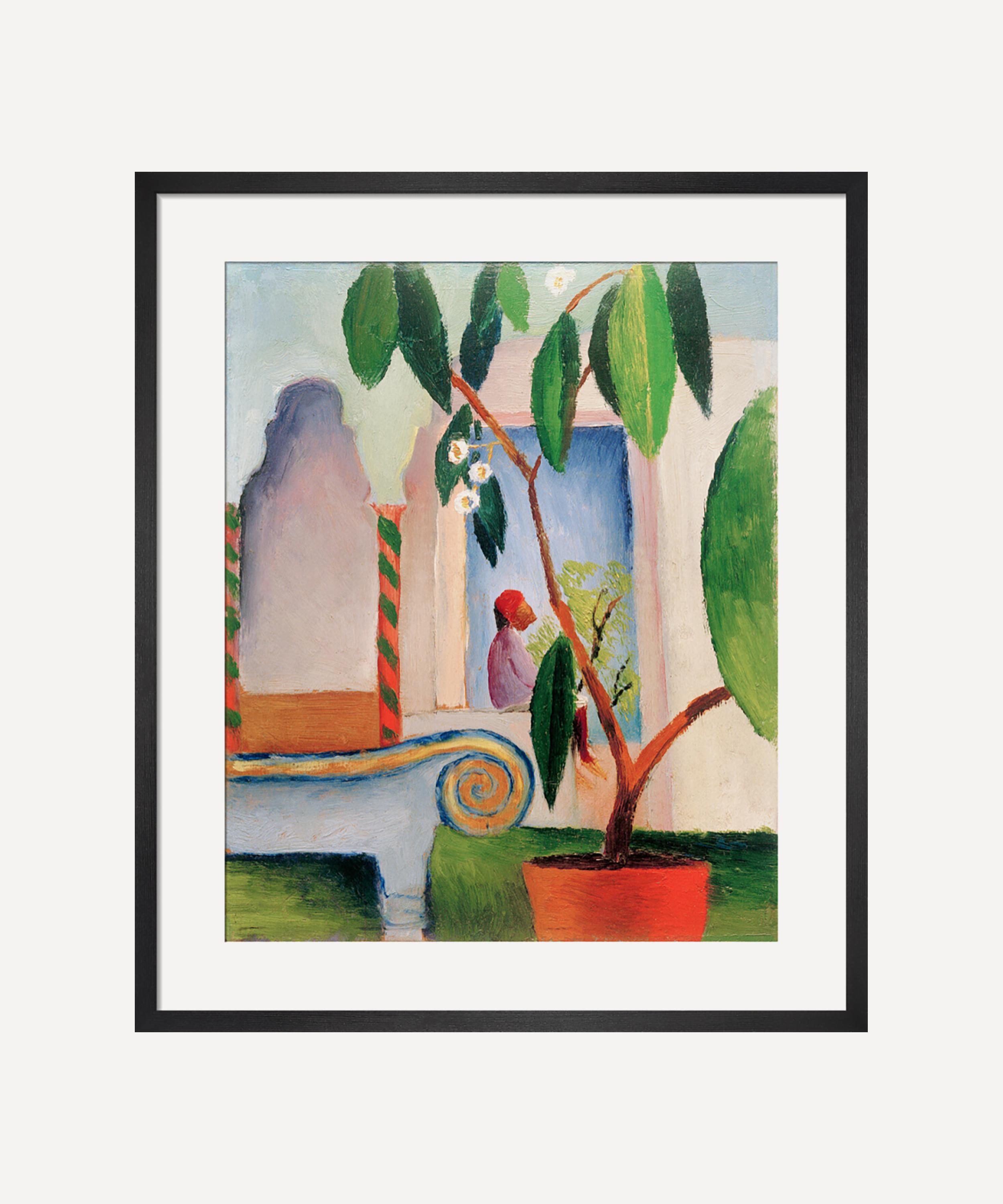 King & McGraw - Arabic Caf&eacute; Framed Print