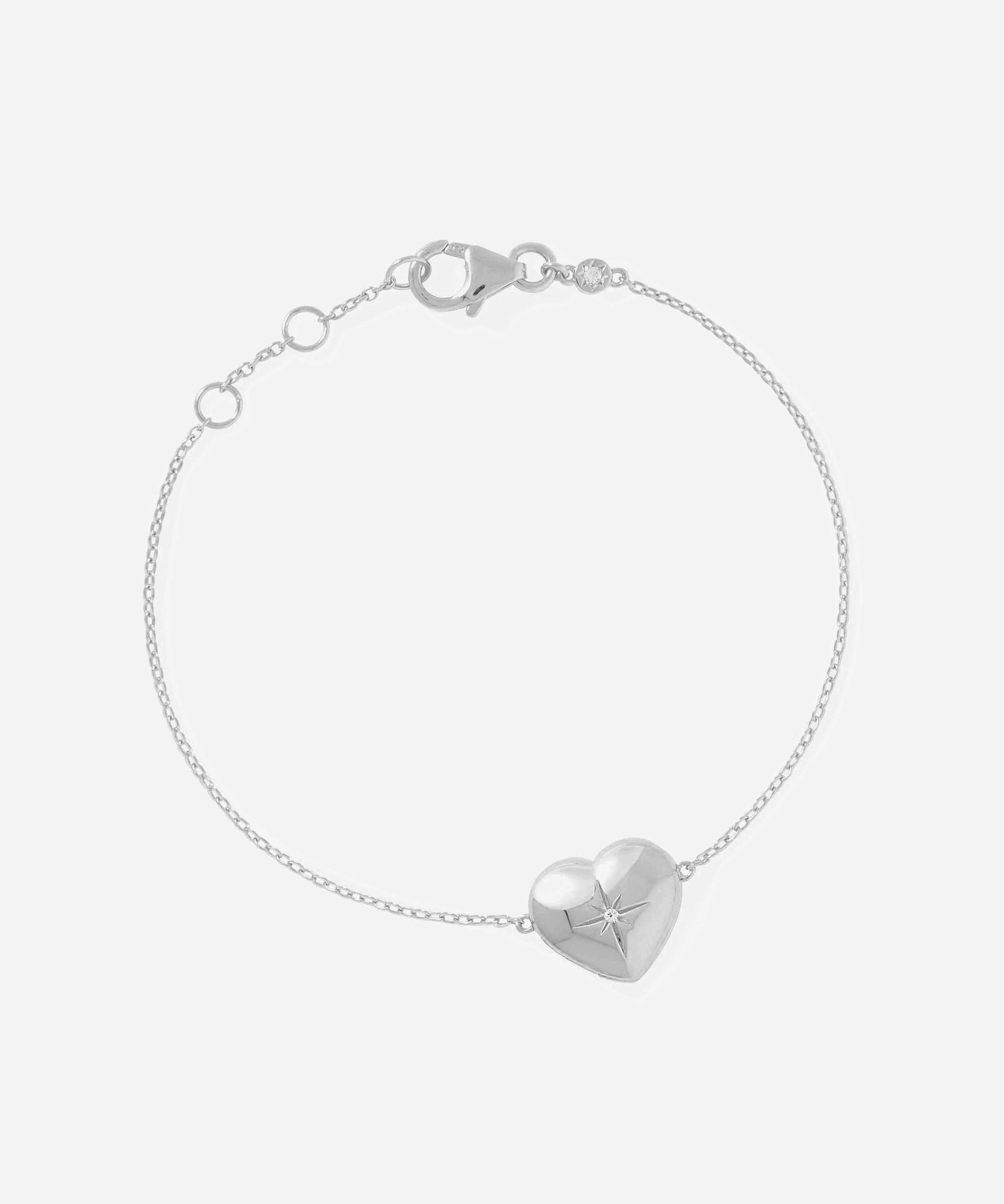 Astley Clarke - 18ct Gold-Plated Vermeil Silver Biography Heart Locket Bracelet image number 0