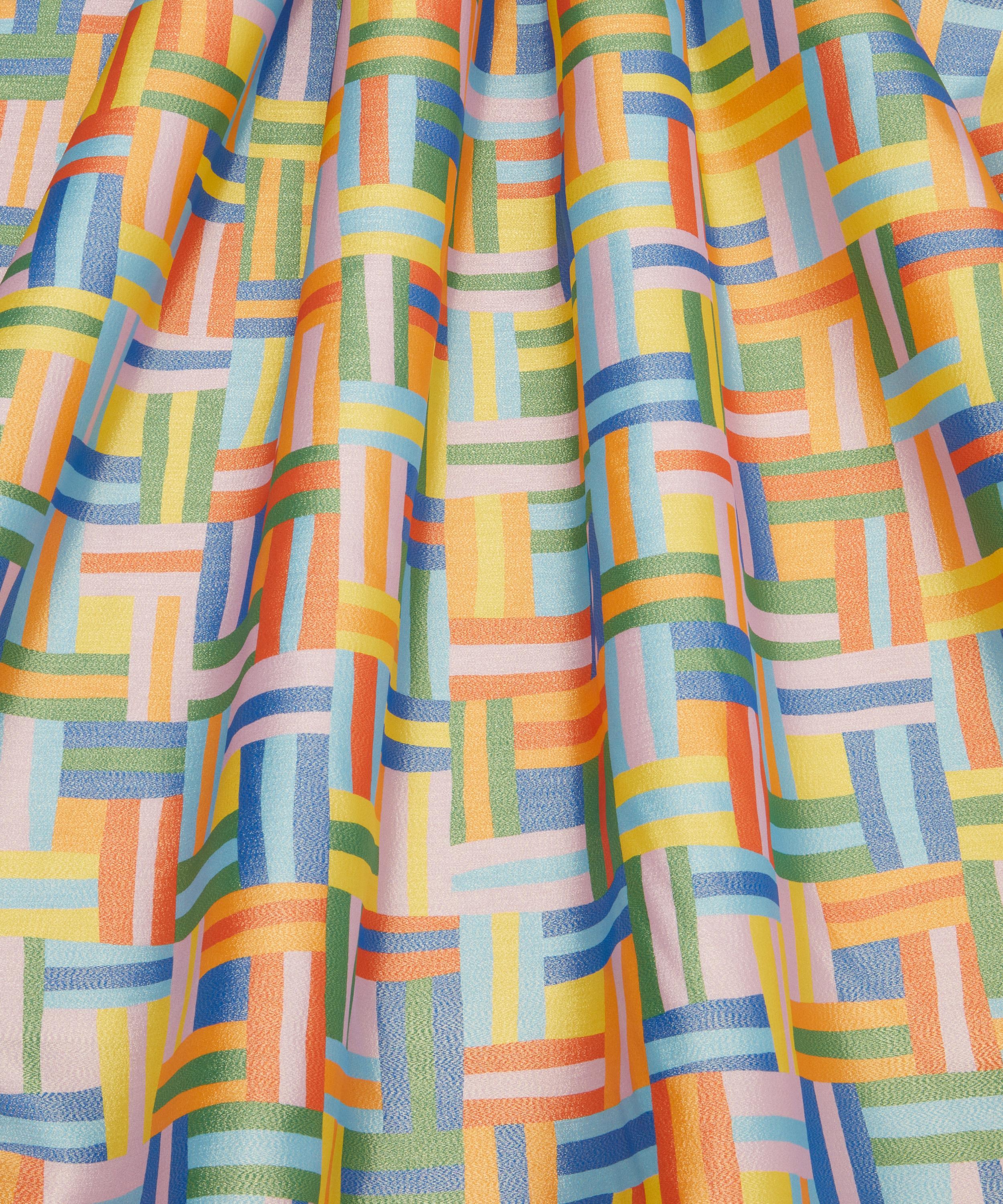 Liberty Fabrics - Grand Basket Weave Codrington Silk Lurex image number 2