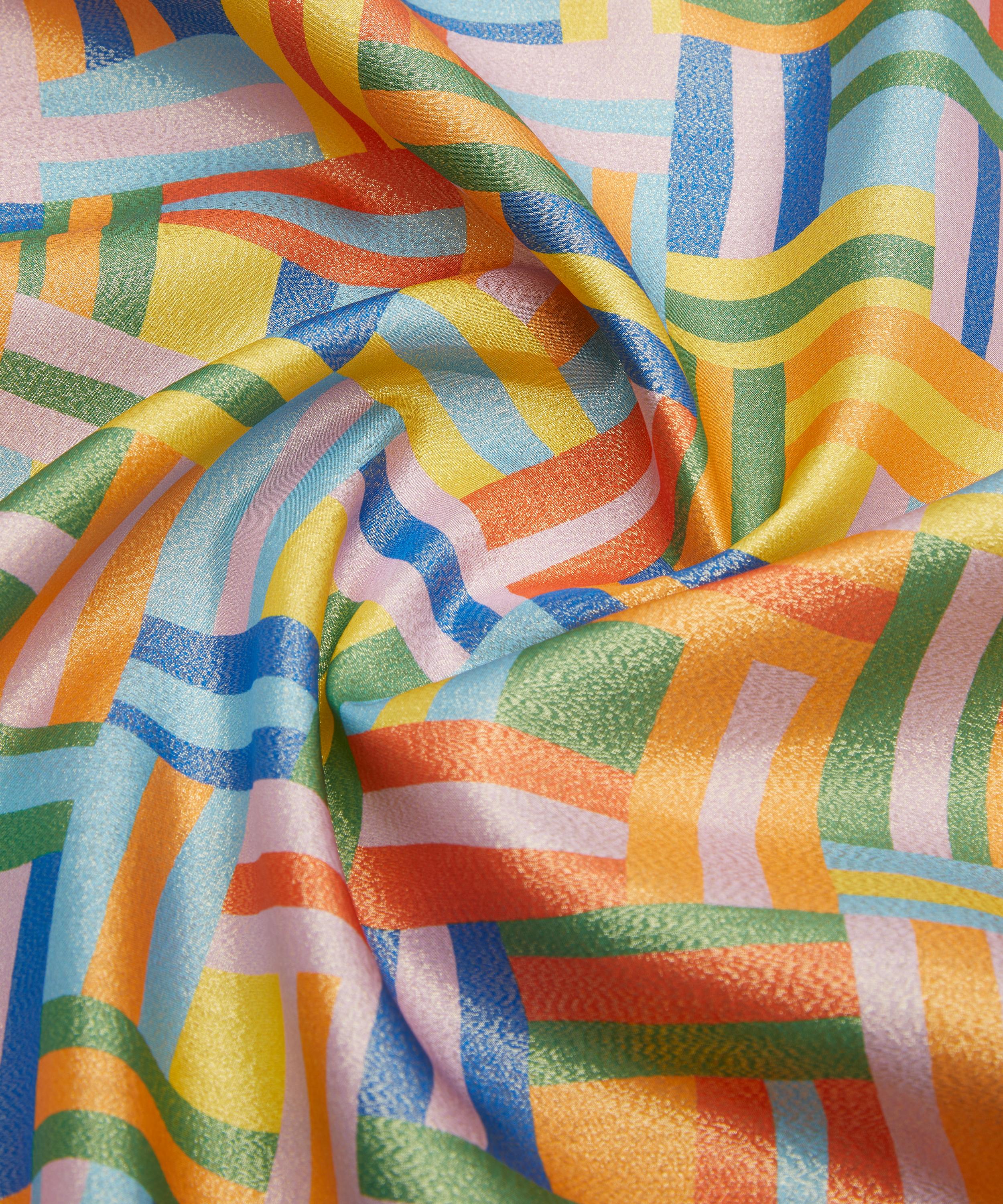 Liberty Fabrics - Grand Basket Weave Codrington Silk Lurex image number 3