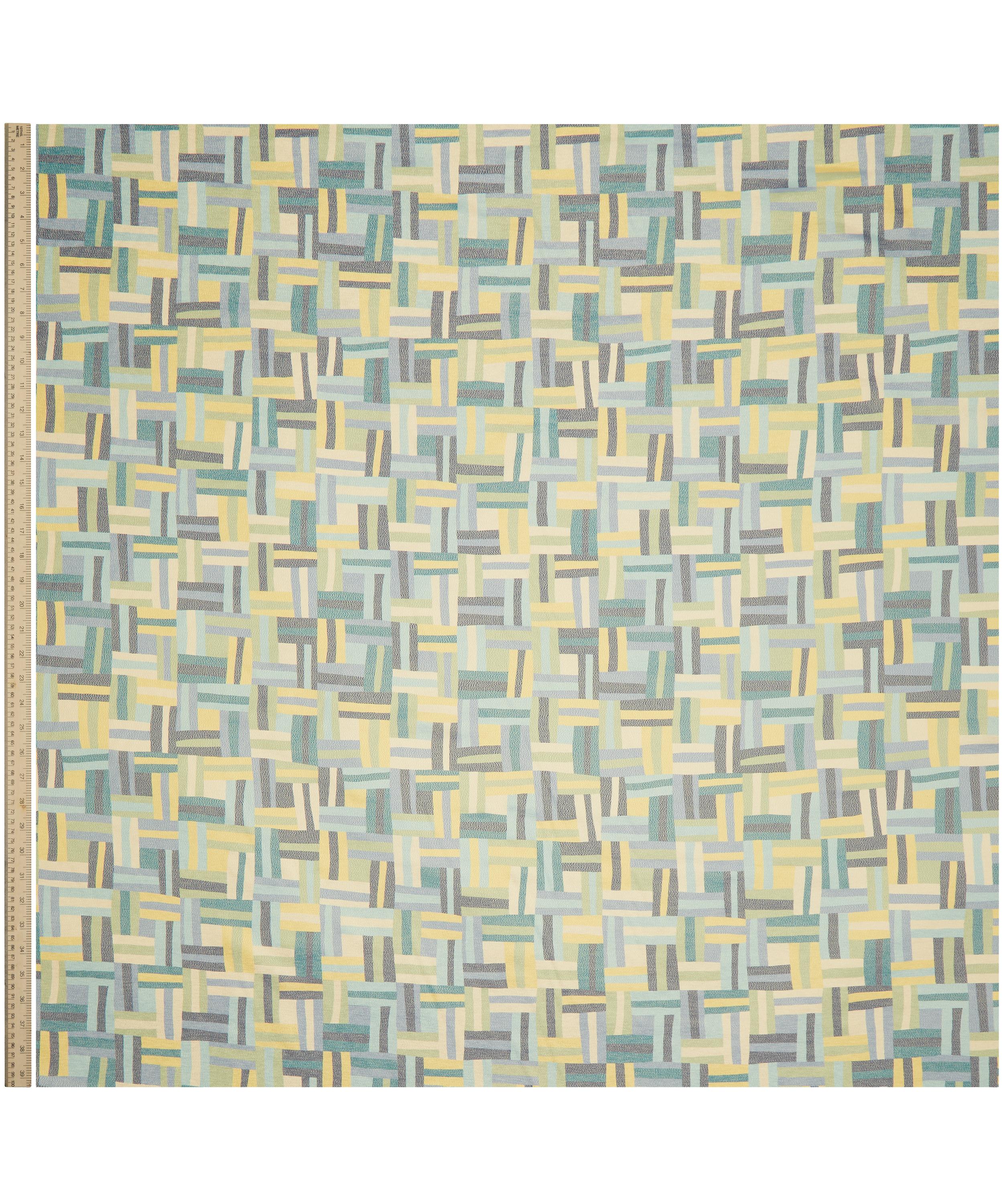 Liberty Fabrics - Grand Basket Weave Codrington Silk Lurex image number 1