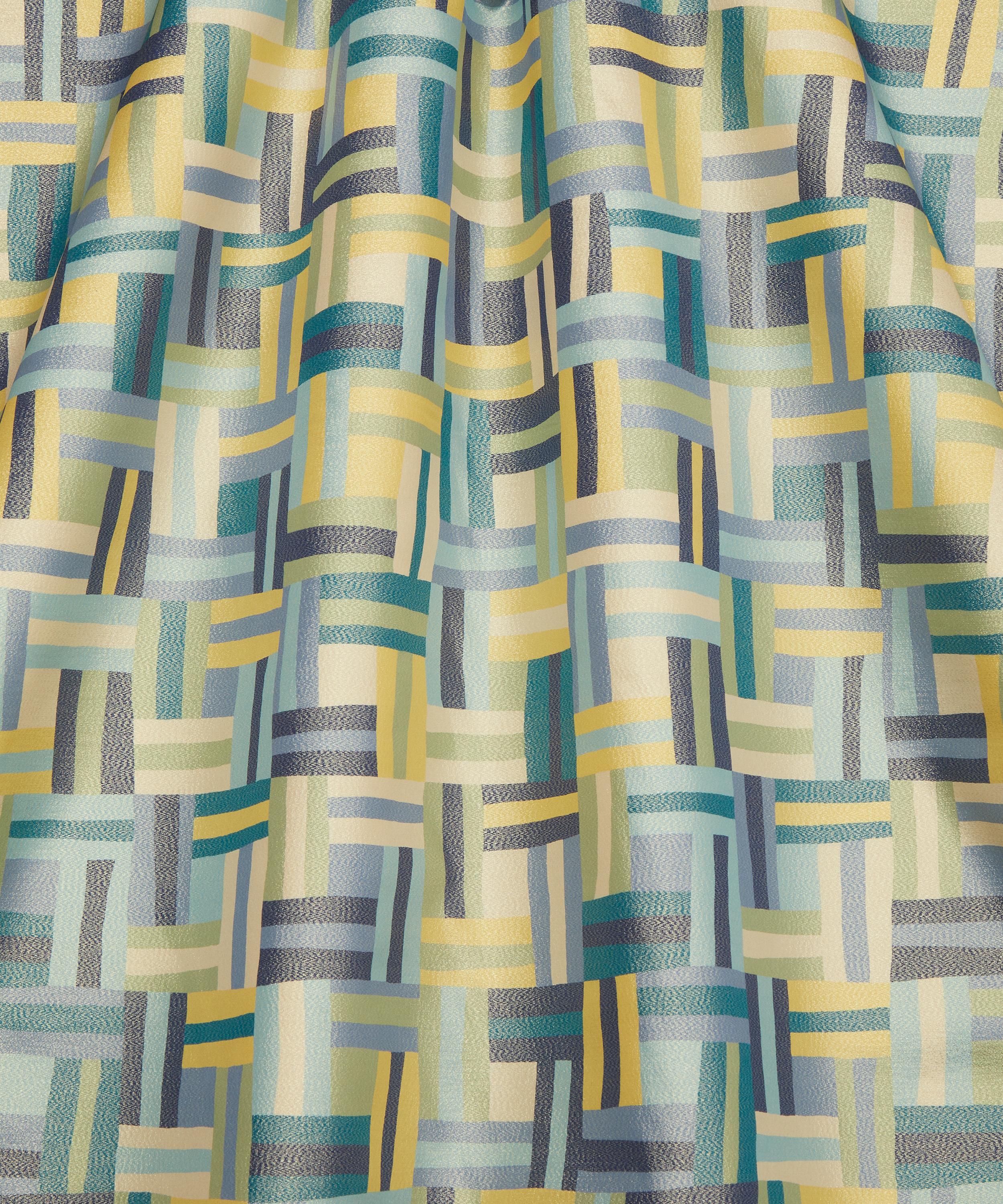 Liberty Fabrics - Grand Basket Weave Codrington Silk Lurex image number 2