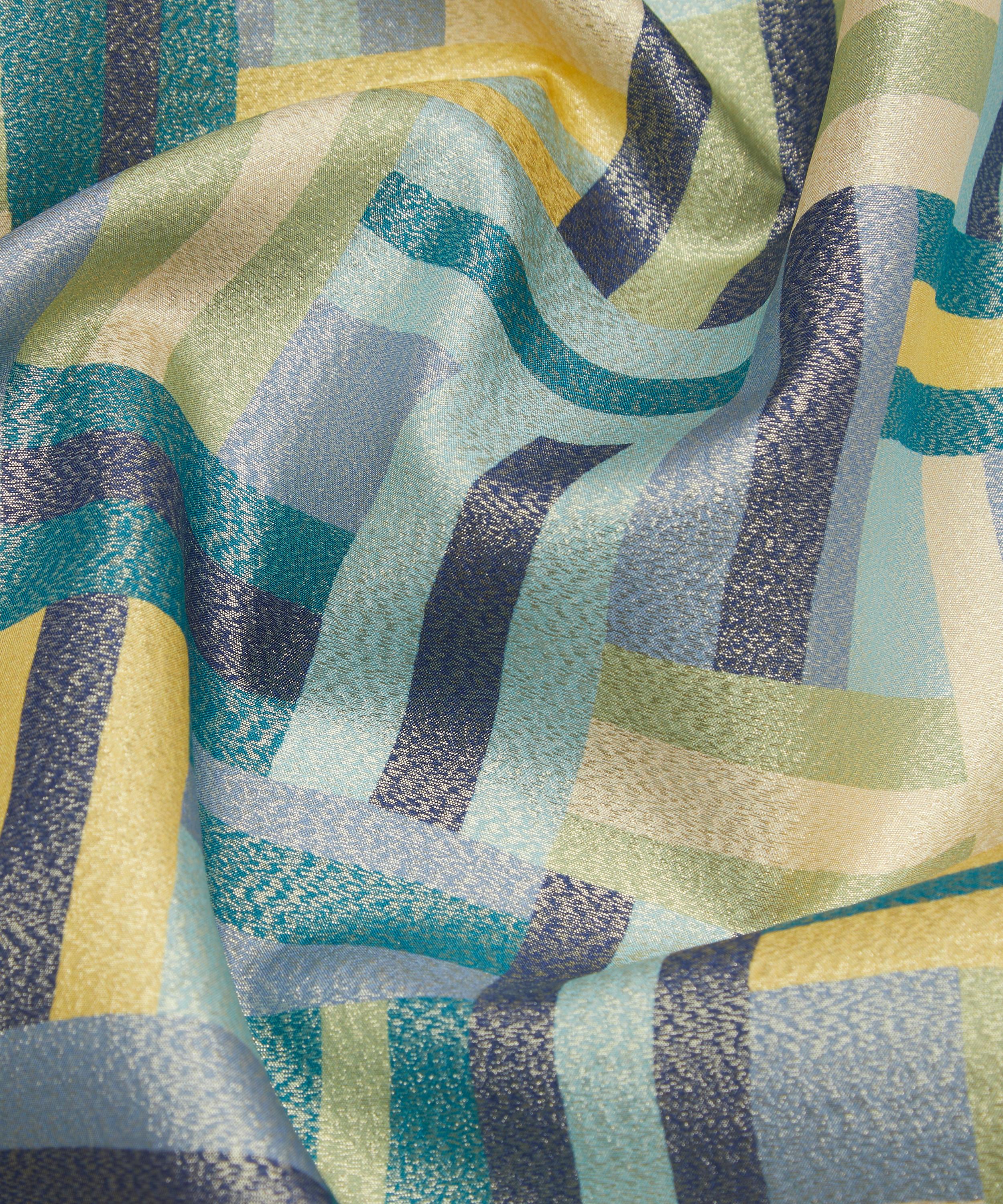 Liberty Fabrics - Grand Basket Weave Codrington Silk Lurex image number 3