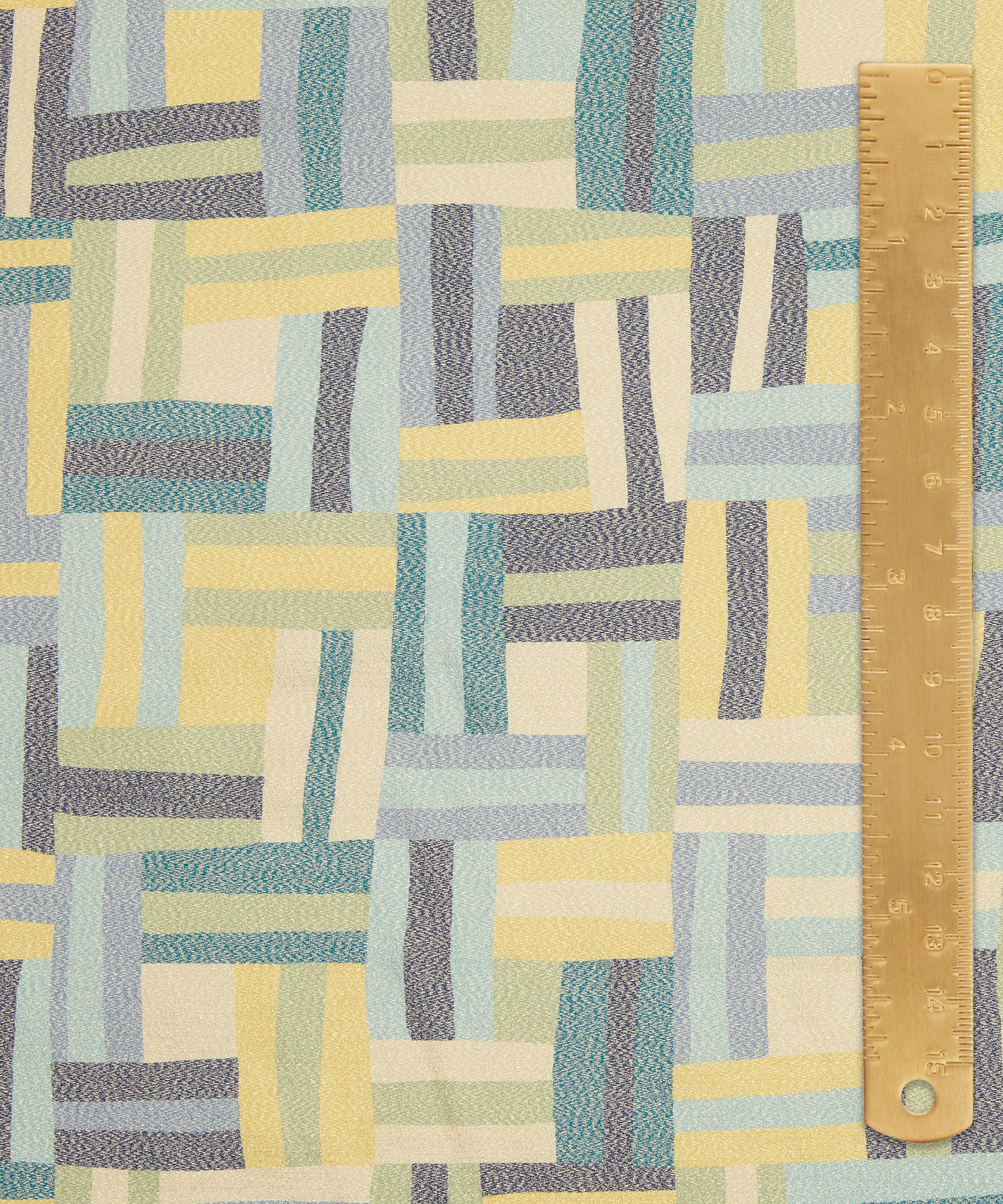 Liberty Fabrics - Grand Basket Weave Codrington Silk Lurex image number 4