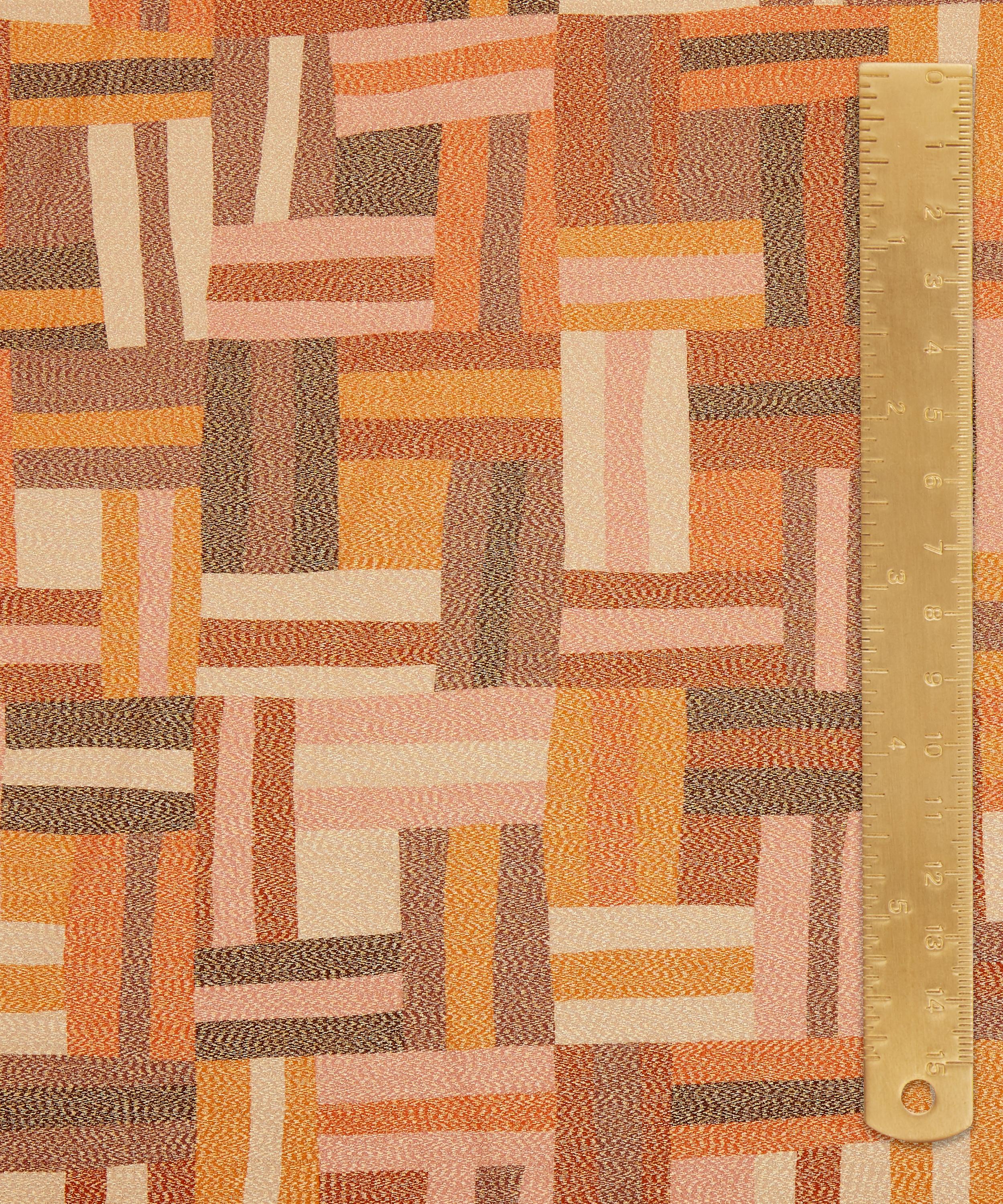 Liberty Fabrics - Grand Basket Weave Codrington Silk Lurex image number 4