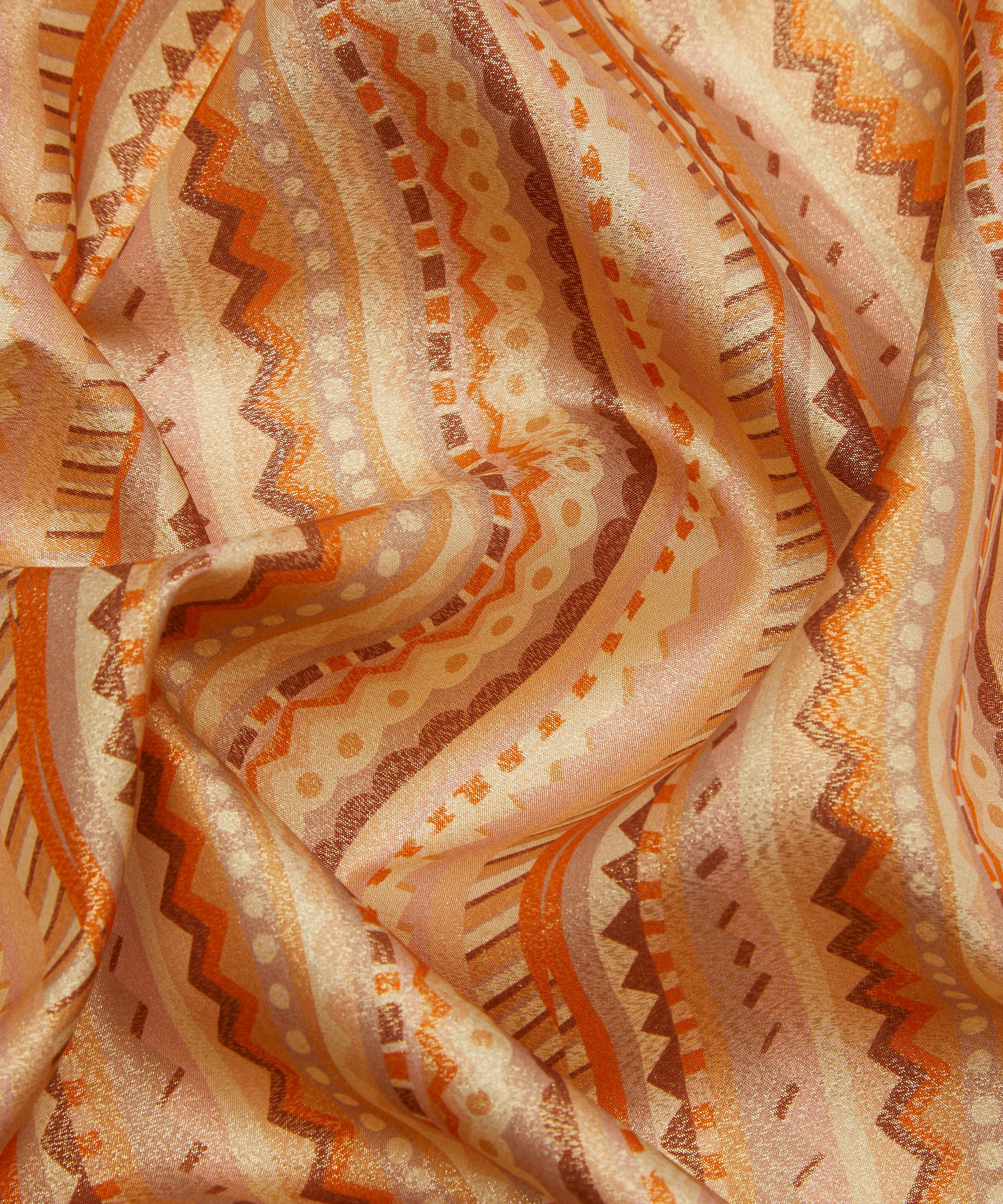 Liberty Fabrics - Circus Stripe Codrington Silk Lurex image number 3