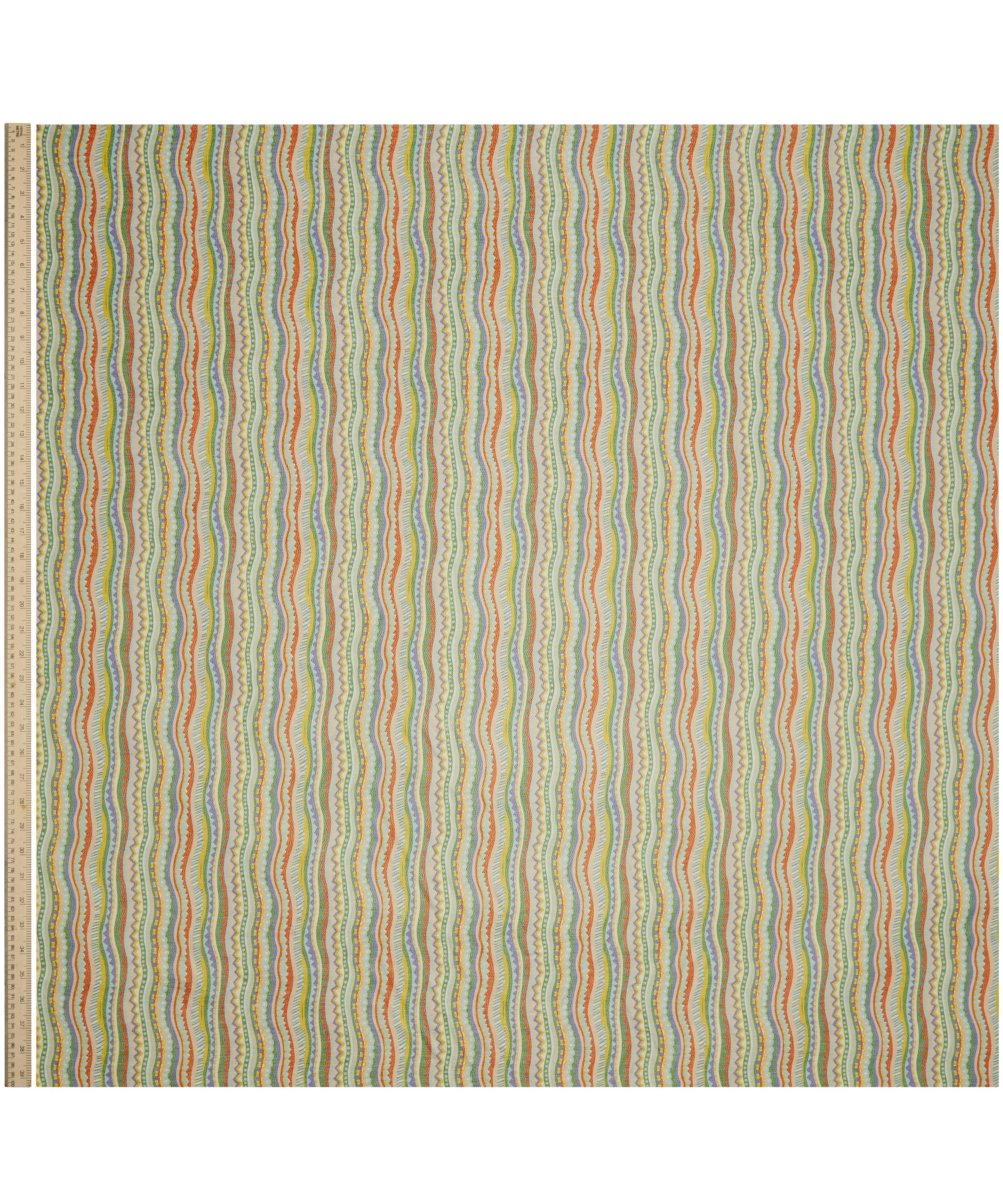 Liberty Fabrics - Circus Stripe Codrington Silk Lurex image number 1