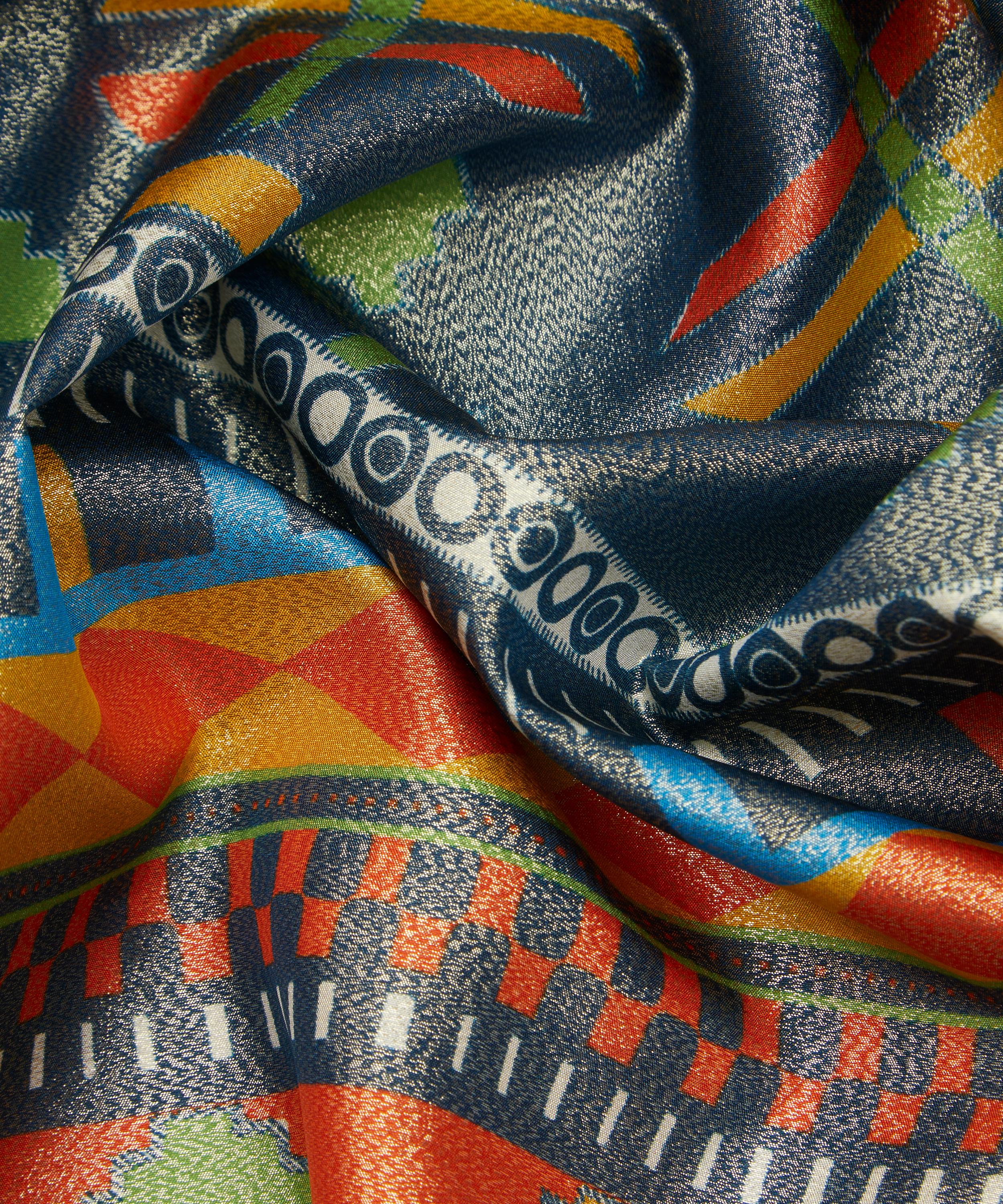 Liberty Fabrics - Macedonia Blanket Codrington Silk Lurex image number 3